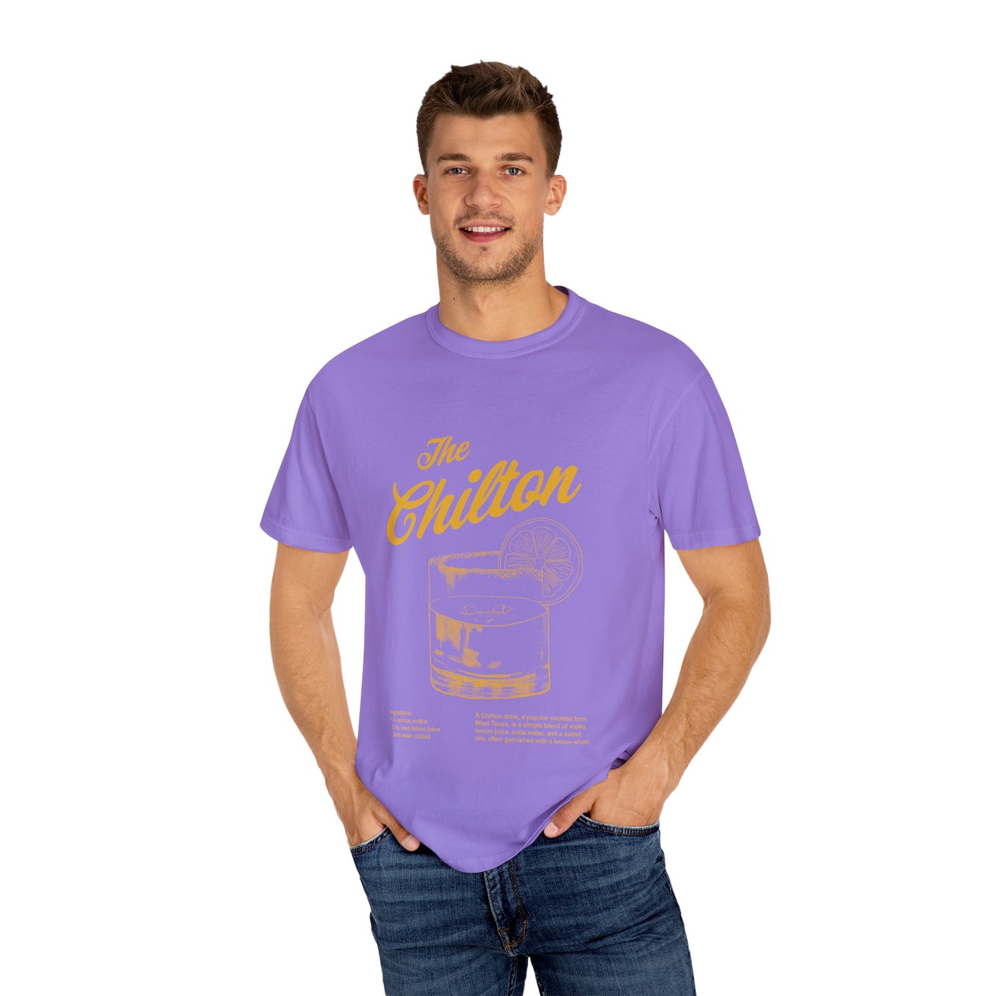 The Chilton Shirt | Cocktail Shirt | Summer Shirt | Graphic Tee | Lemon Vodka Soda Shirt