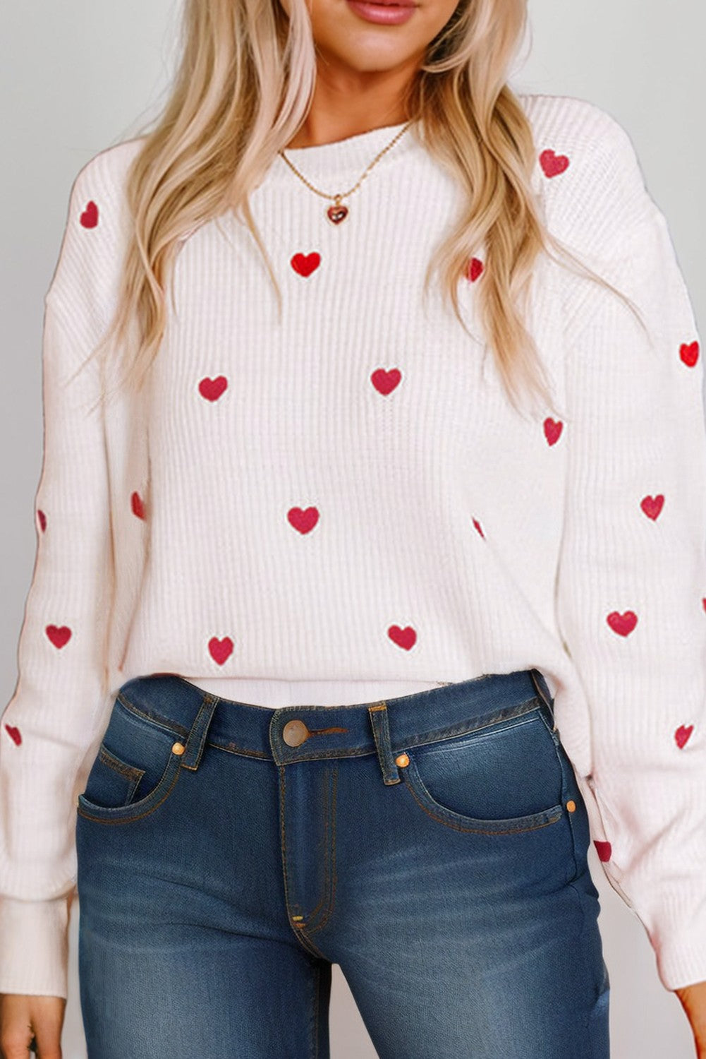 Nothing but hearts sweater