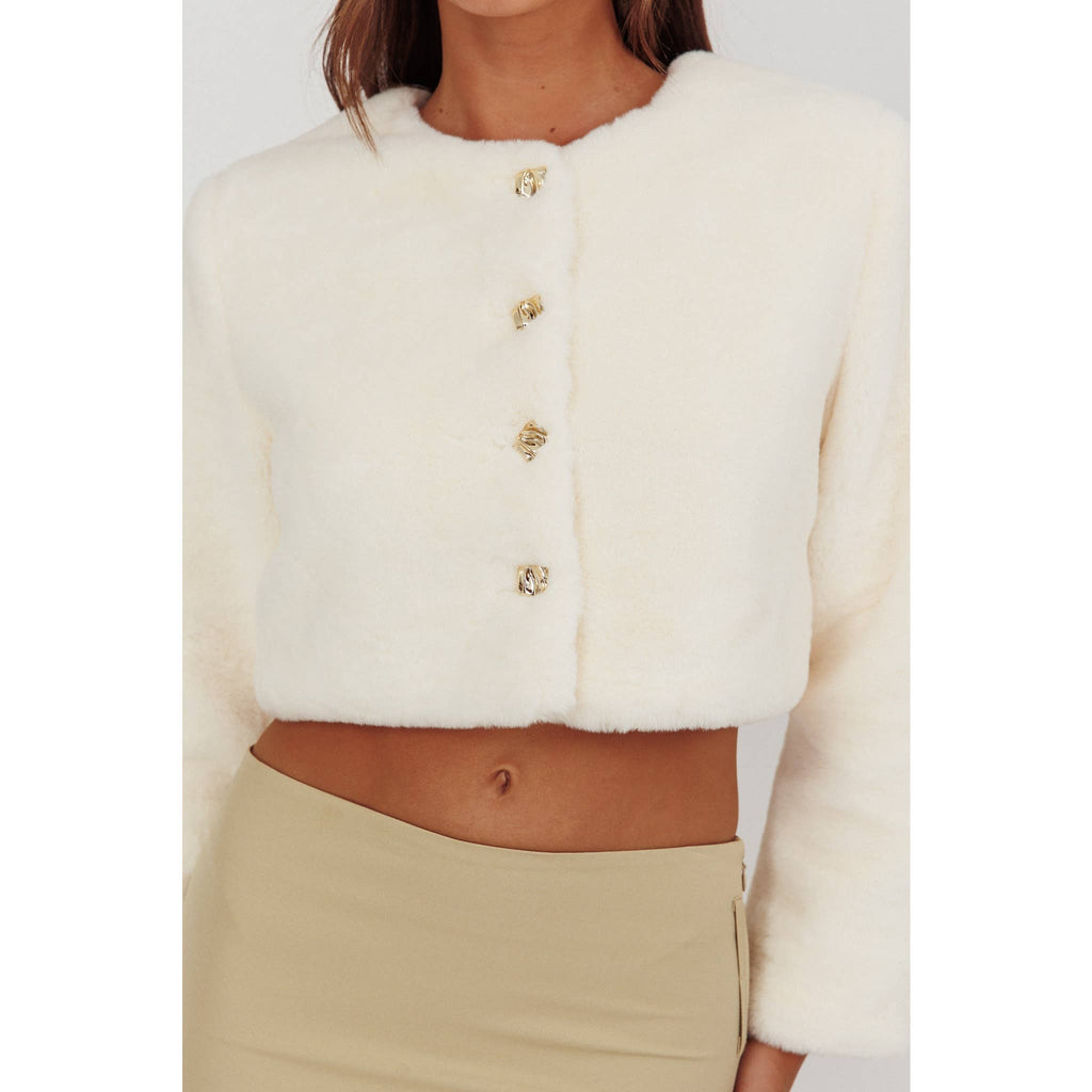 Snowy Button up Jacket