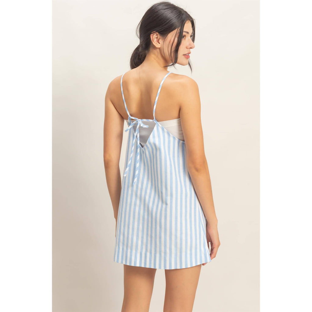 Blue Skies Mini Dress