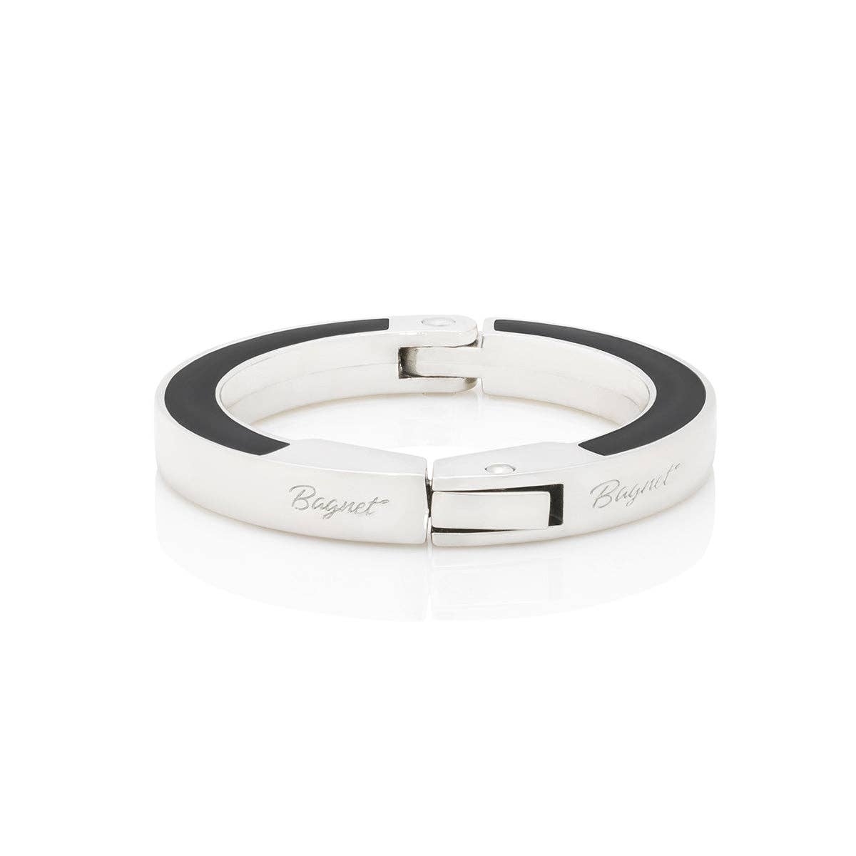 Polished Nickel / Black Enamel Perch