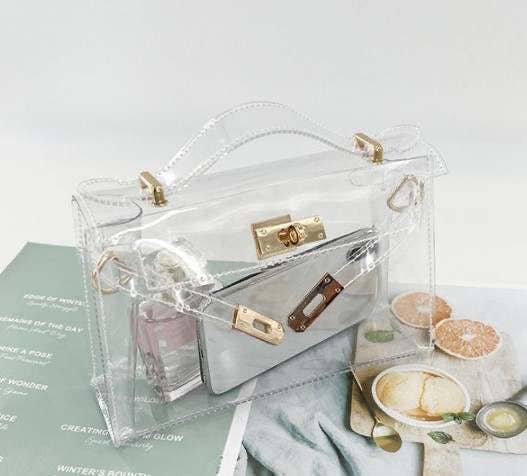 Mini Clear Handle Bag