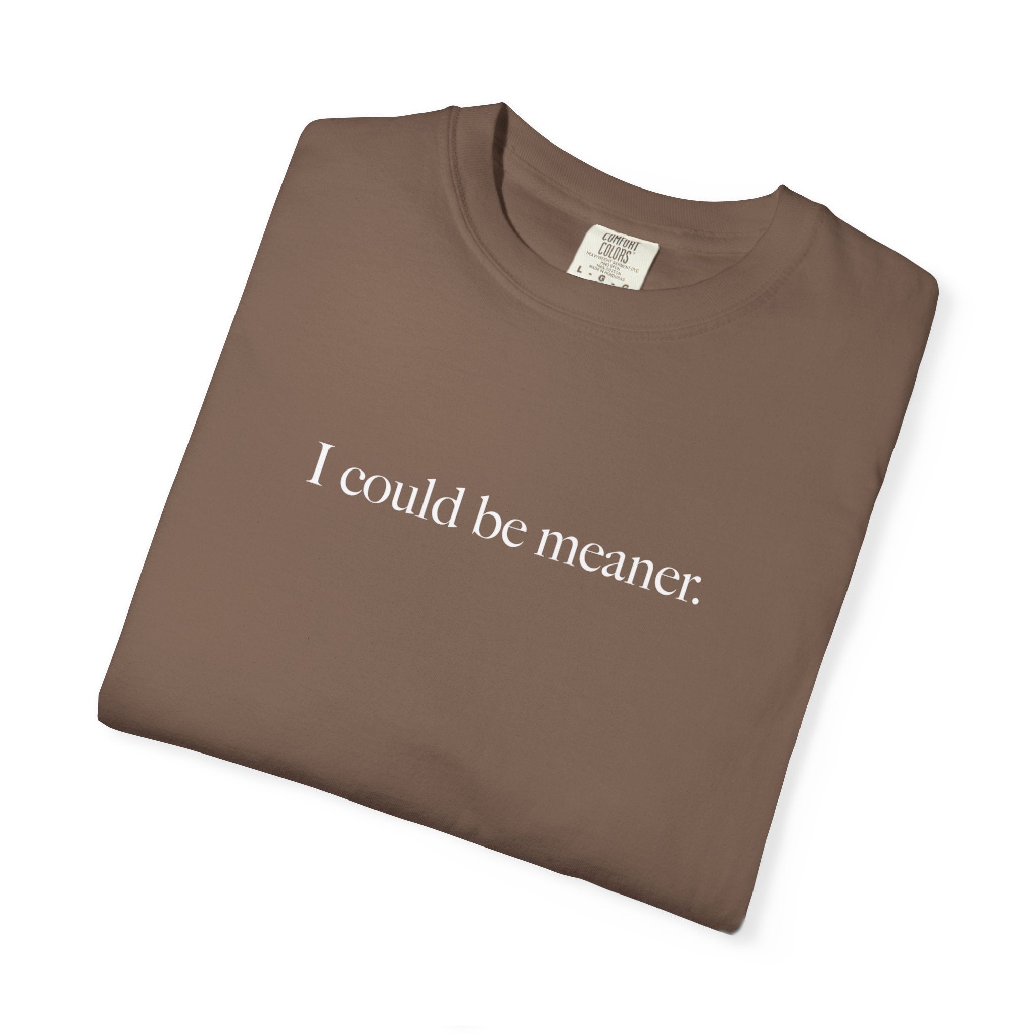 I Could Be Meaner Shirt