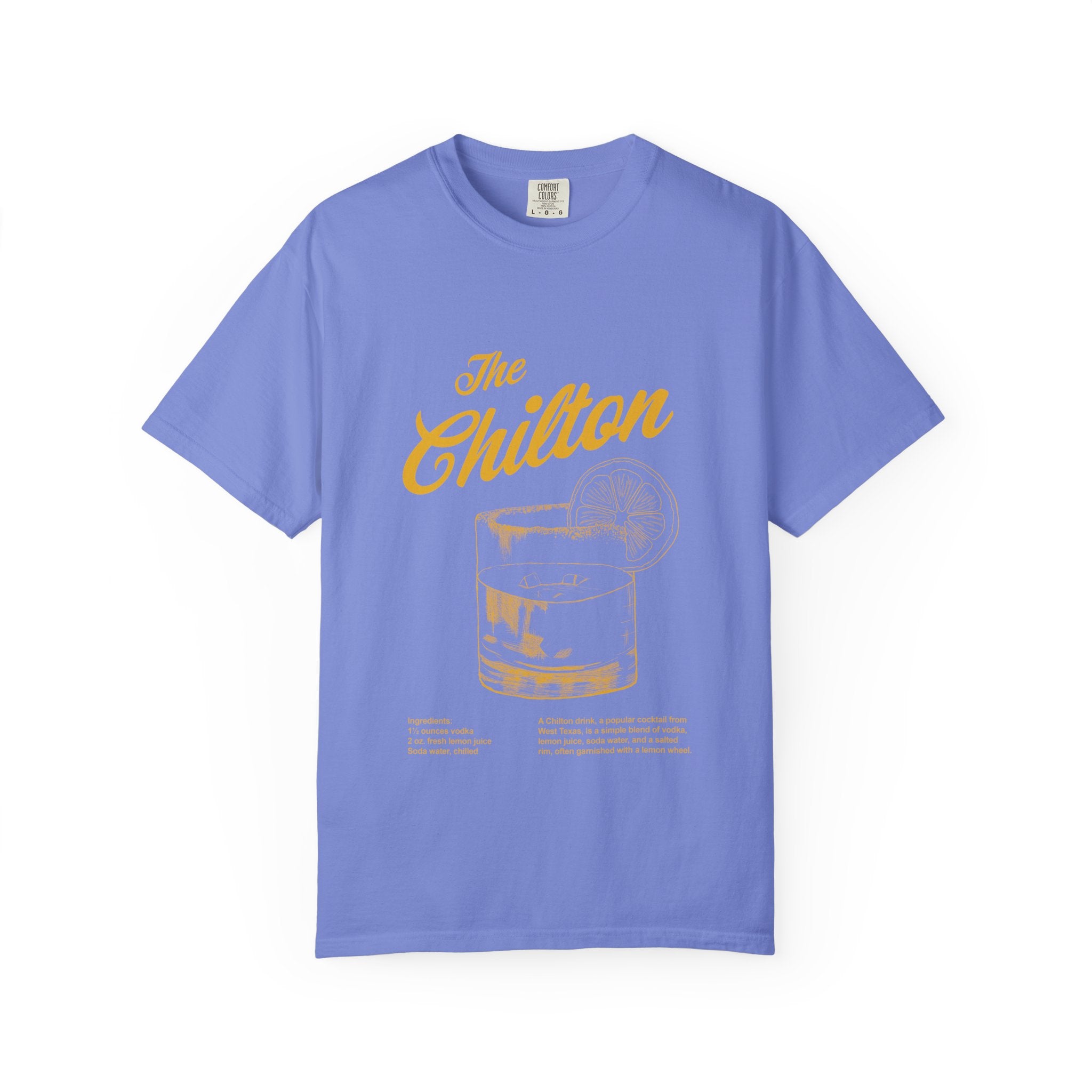The Chilton Shirt | Cocktail Shirt | Summer Shirt | Graphic Tee | Lemon Vodka Soda Shirt