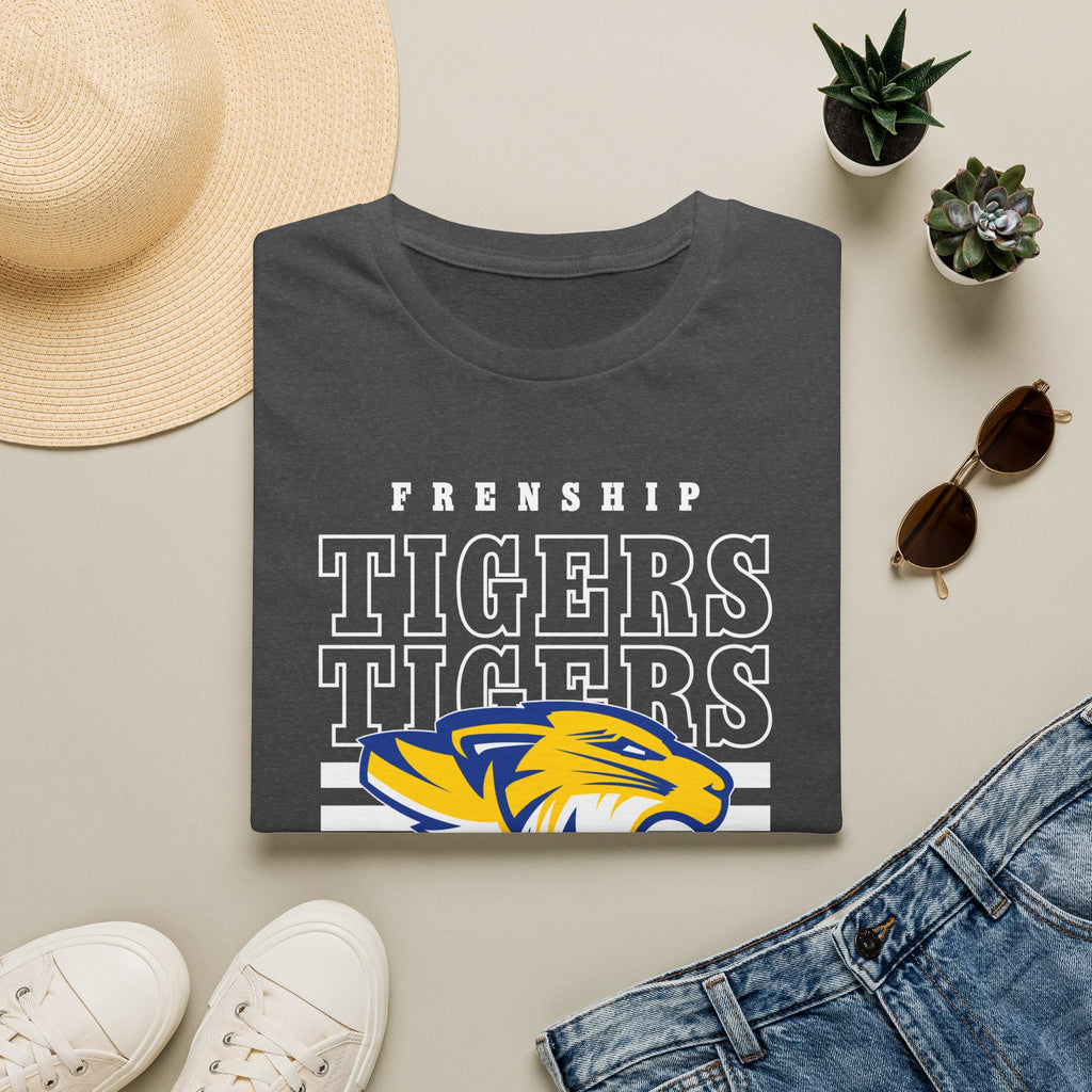 Frenship Tigers Vintage Stack T-Shirt — School Spirit Tee
