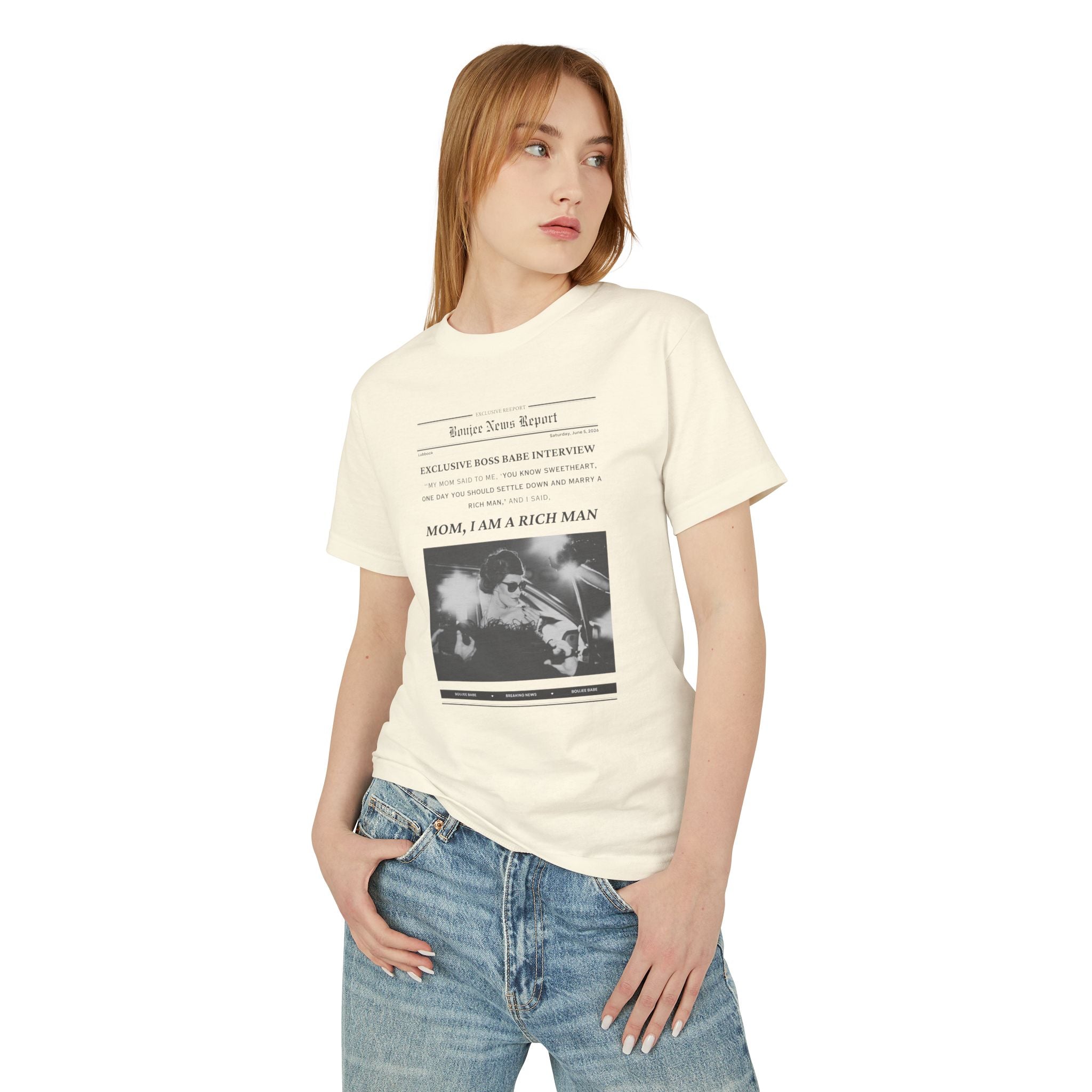 I am a rich man star version Tee