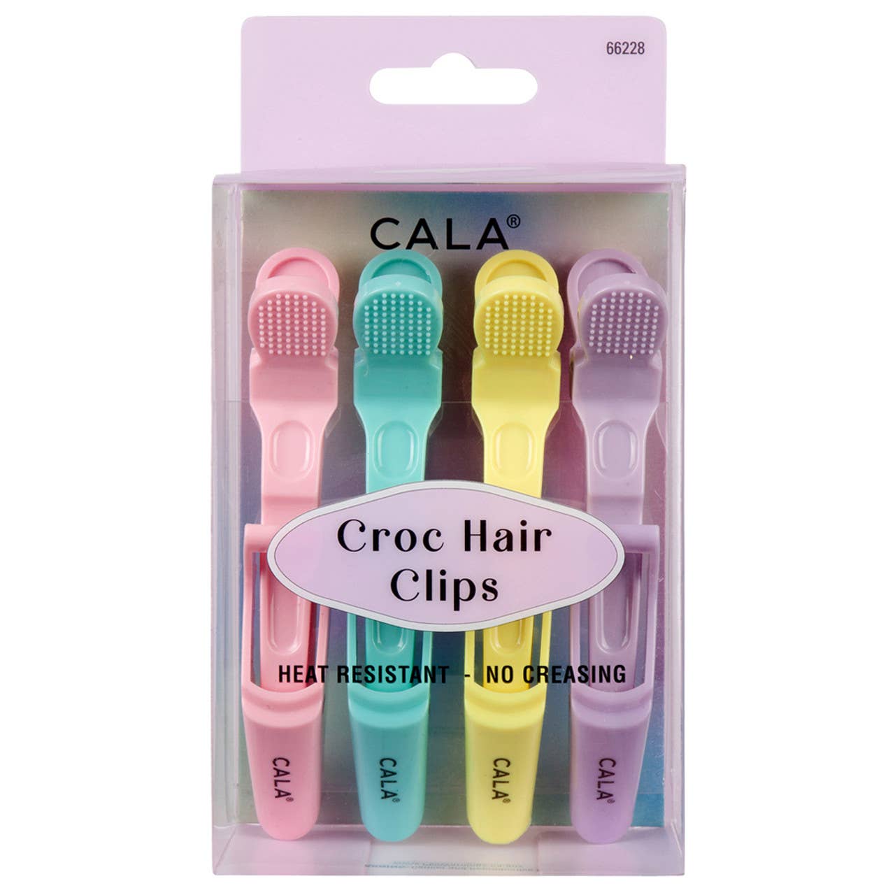 CALA Croc Hair Clips 4 Piece Set