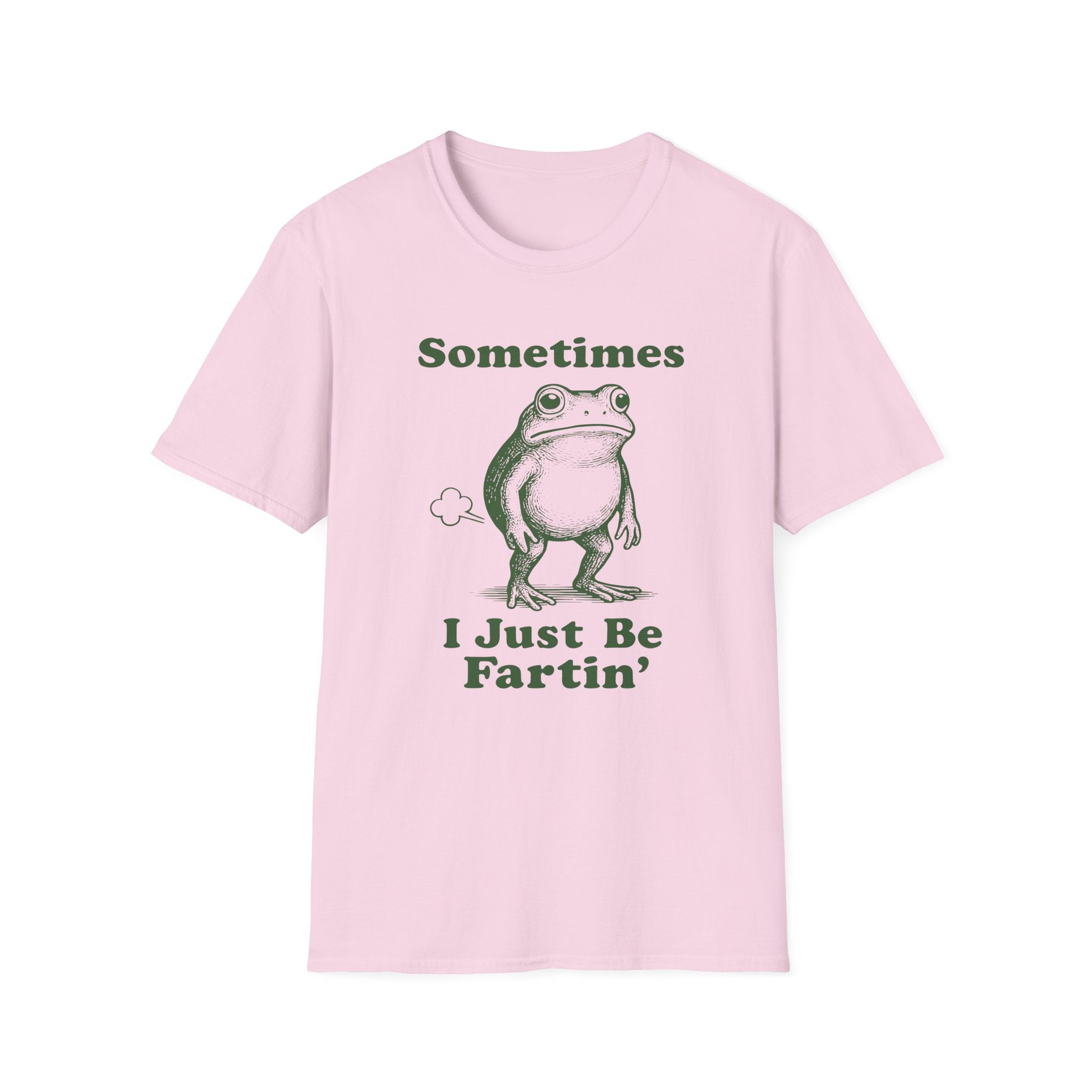 Sometimes I Just Be Fartin' Frog T-Shirt — Funny Vintage Frog Graphic Tee