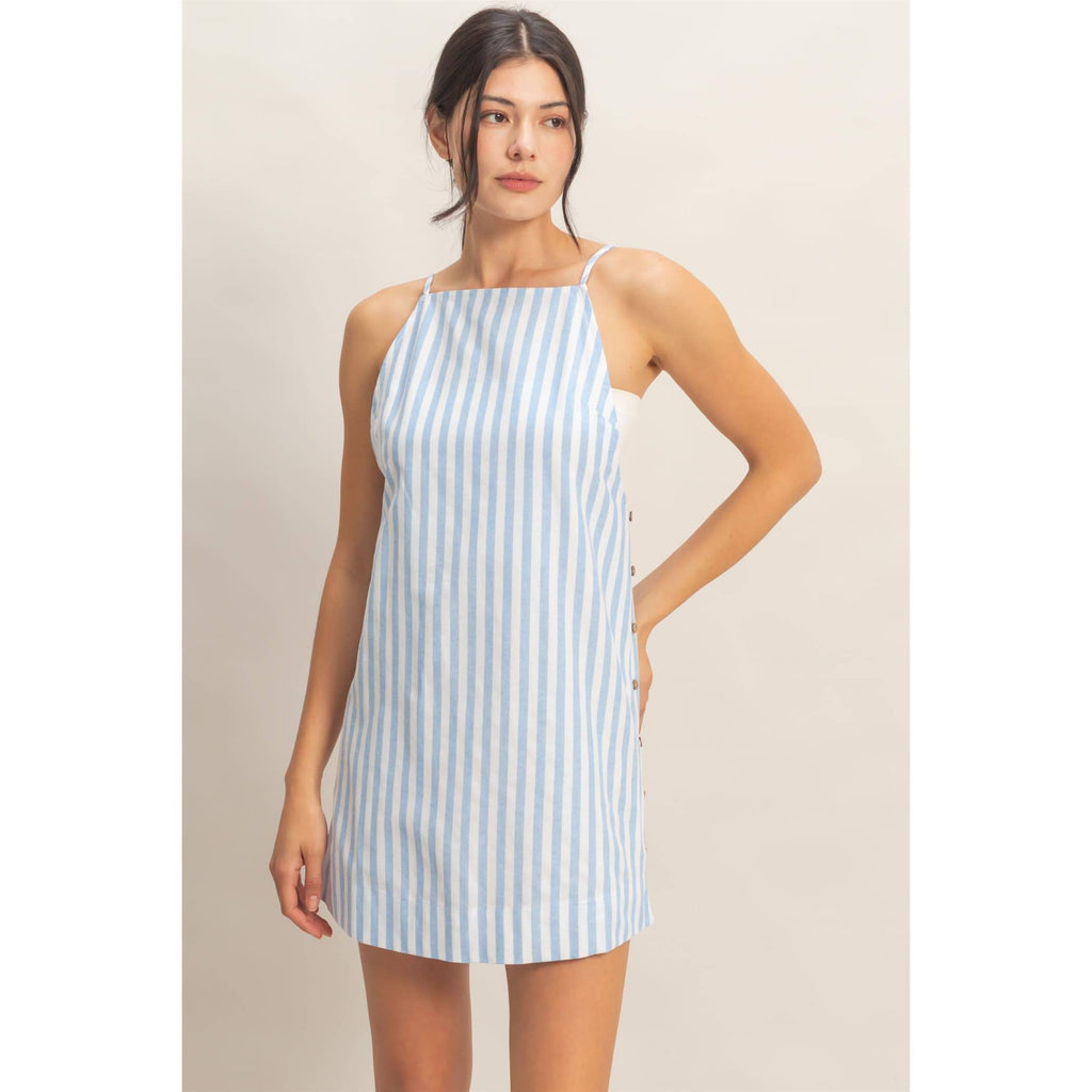 Blue Skies Mini Dress