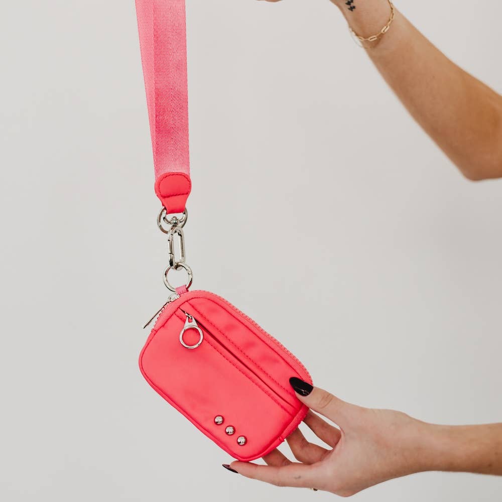 Nelly Nylon Card Wallet Wristlet