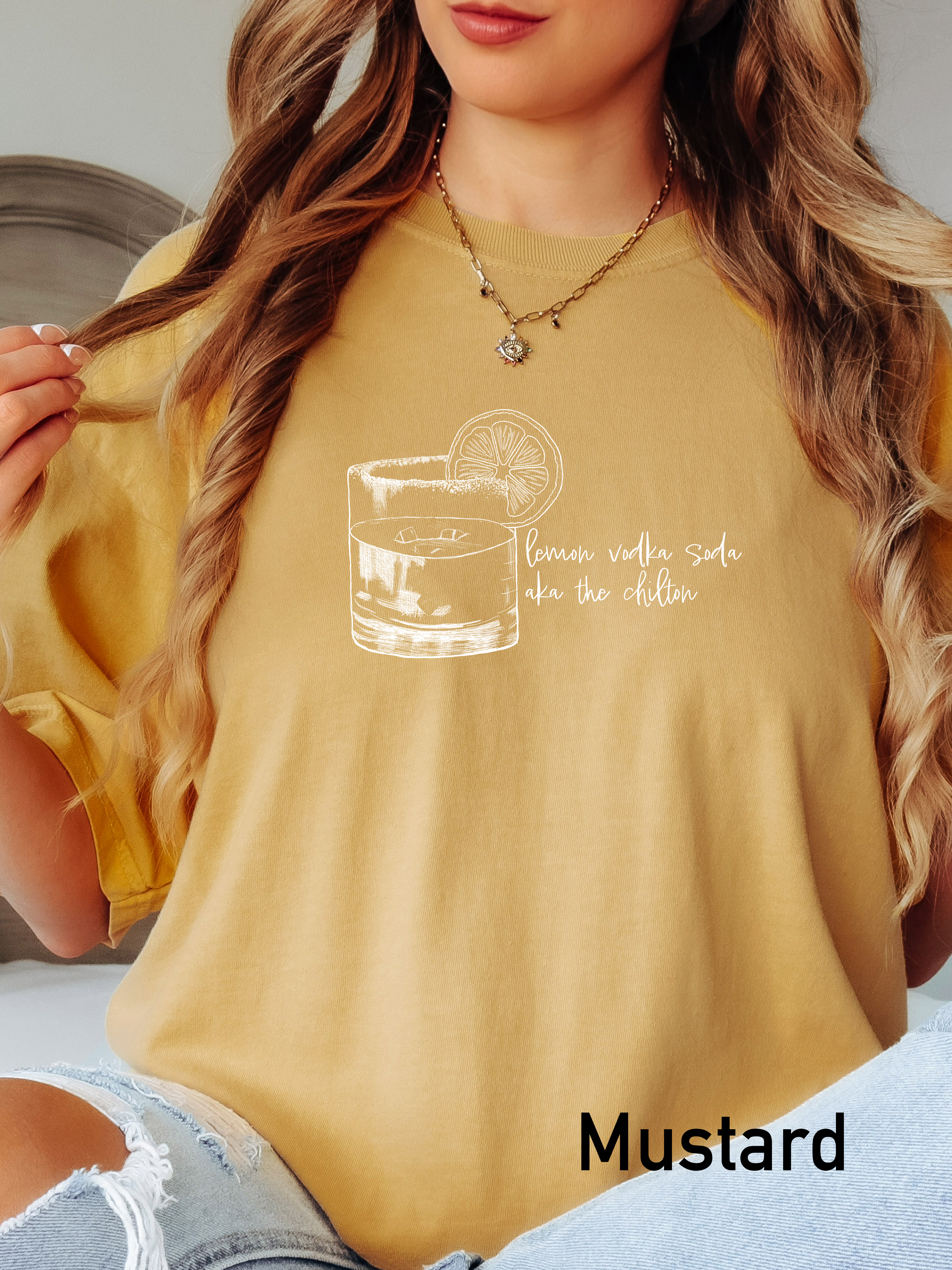 Lemon Vodka Soda AKA The Chilton Tee