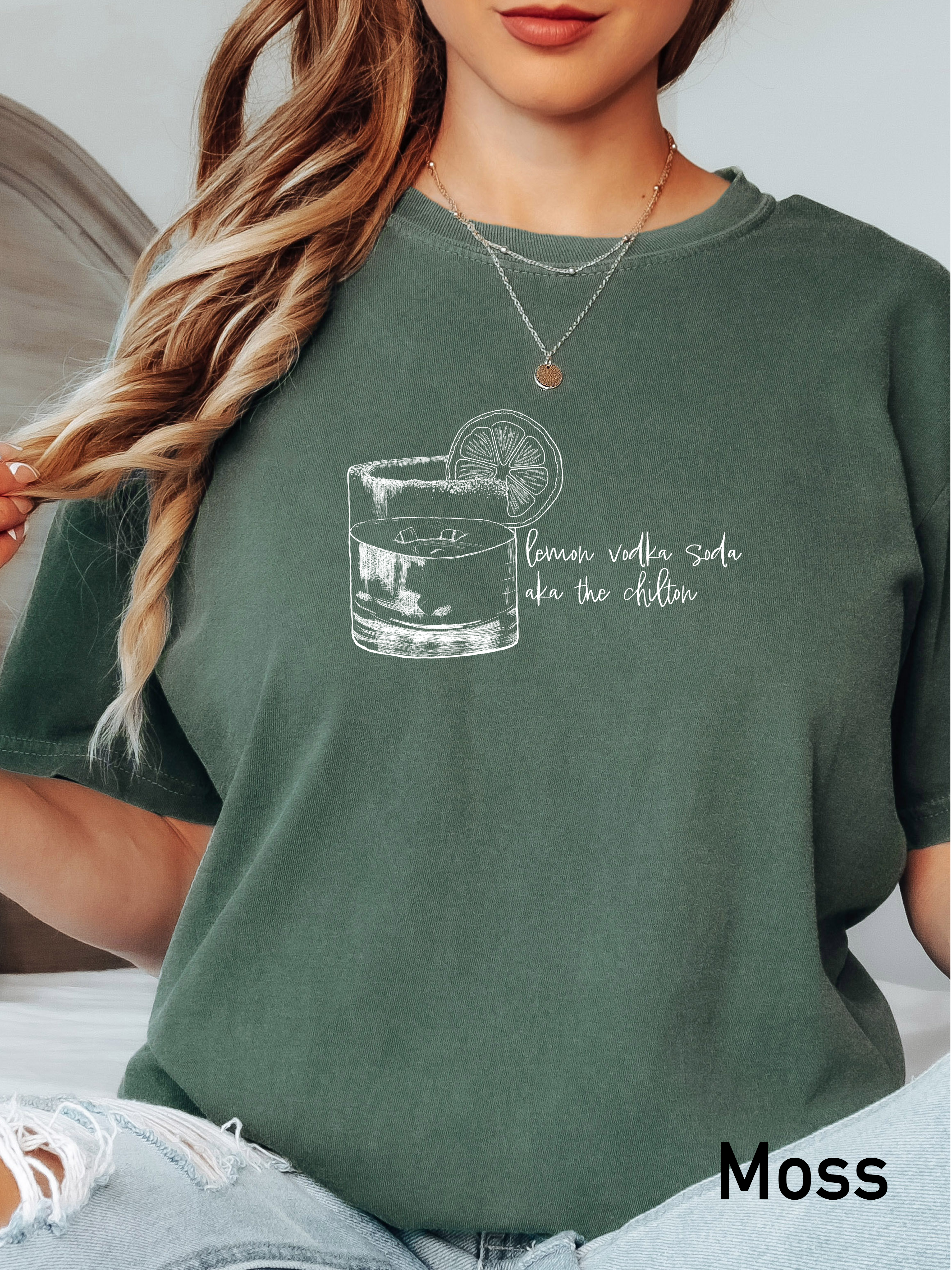 Lemon Vodka Soda AKA The Chilton Tee