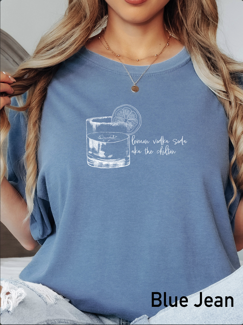 Lemon Vodka Soda AKA The Chilton Tee