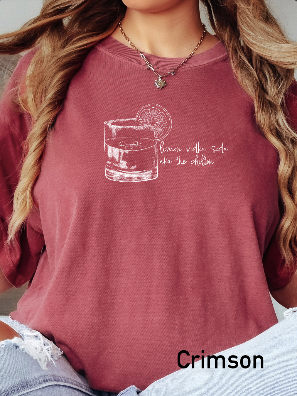 Lemon Vodka Soda AKA The Chilton Tee