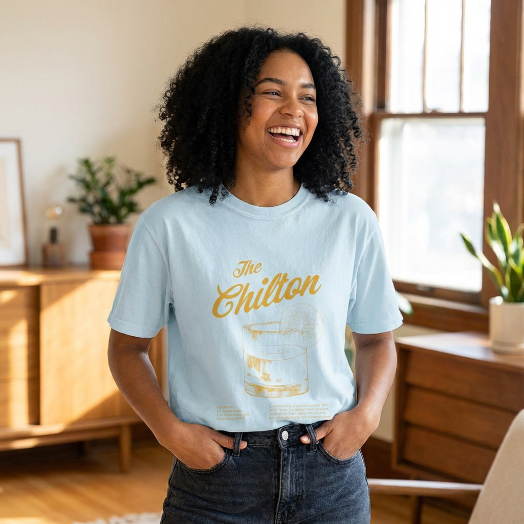 The Chilton Shirt | Cocktail Shirt | Summer Shirt | Graphic Tee | Lemon Vodka Soda Shirt