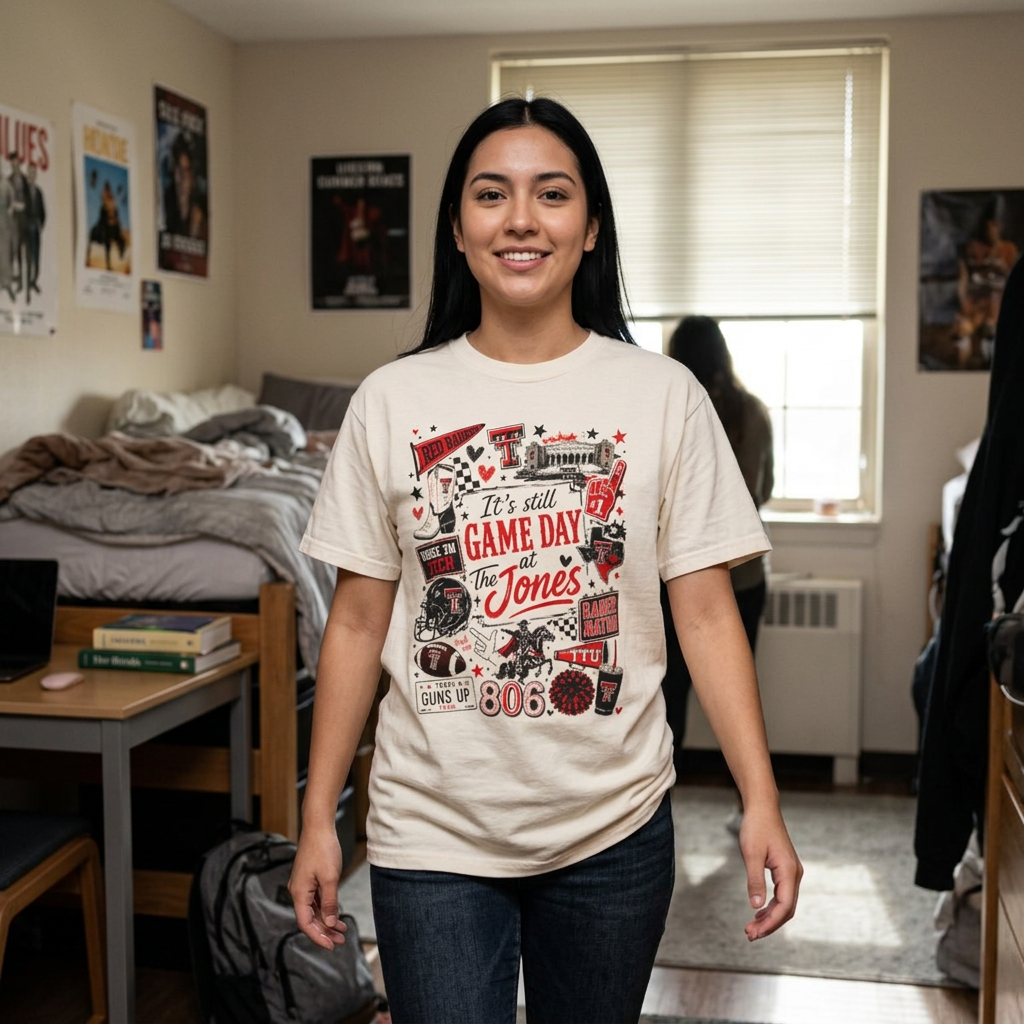 Still Game Day At…— Texas Tech College Football Fan Tee