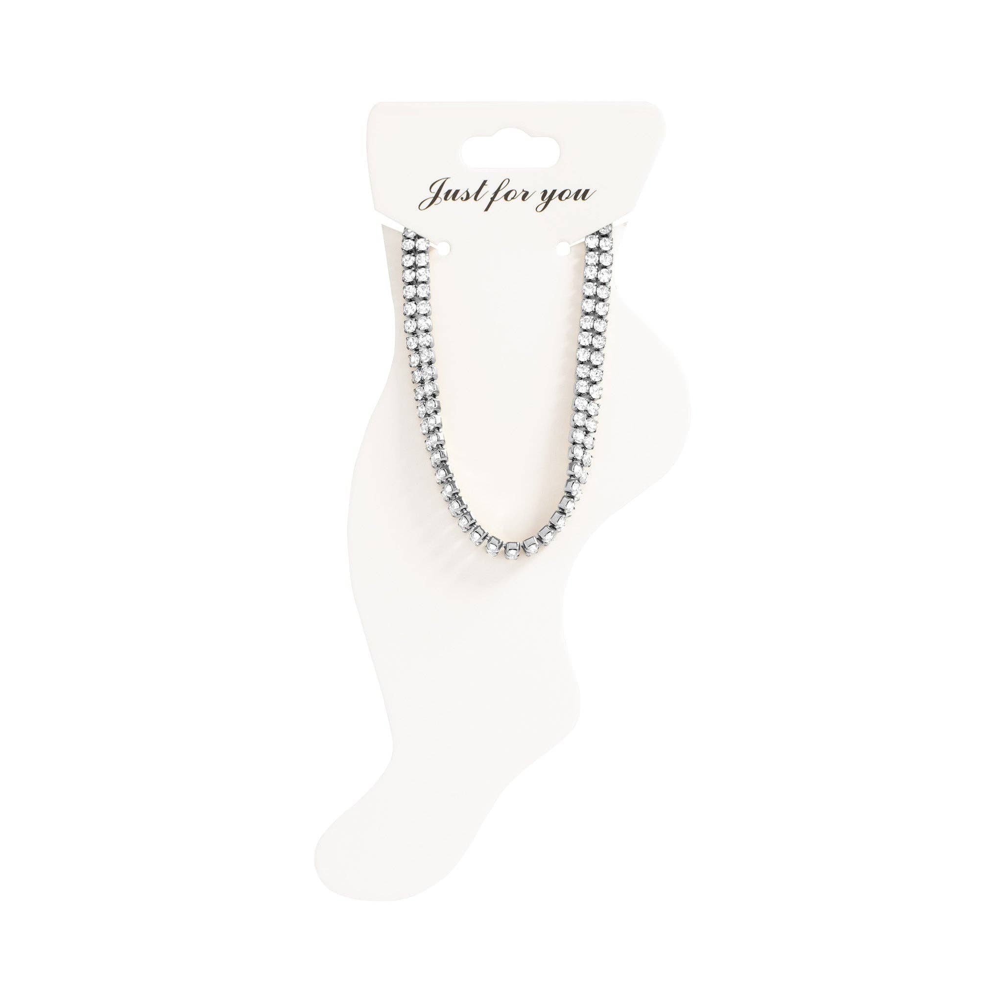 Izzy Rhinestone Anklet