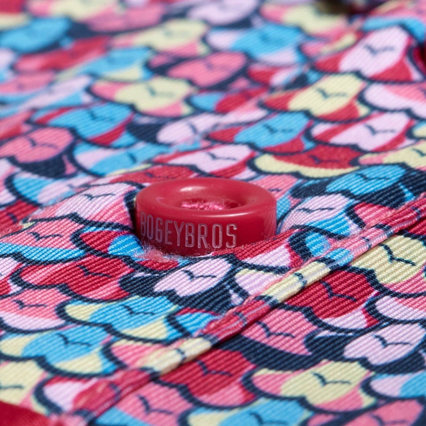 Eyes Up Here - Shagadelic - Bogey Bros Polo