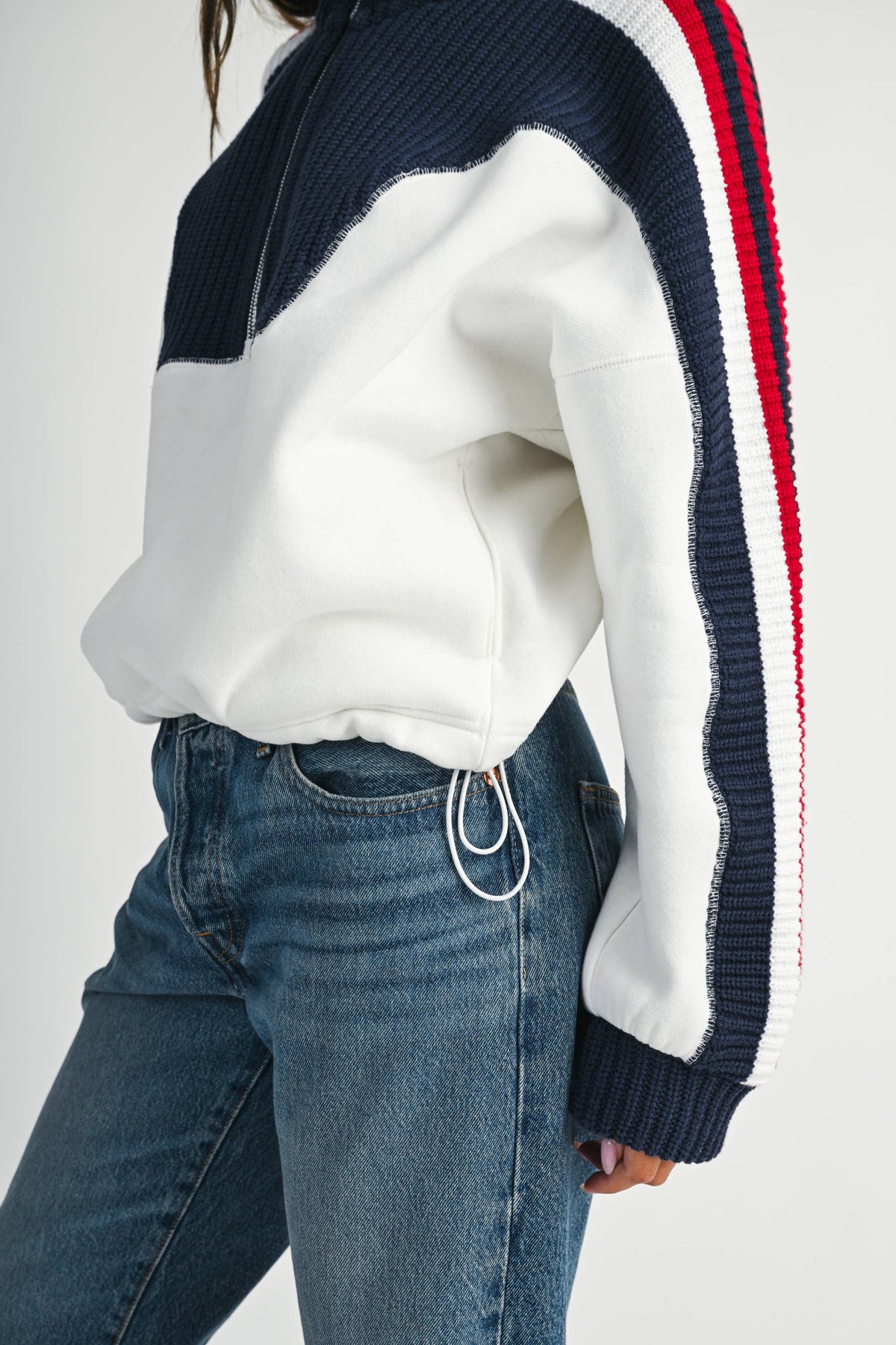 Varsity Pullover Sweater