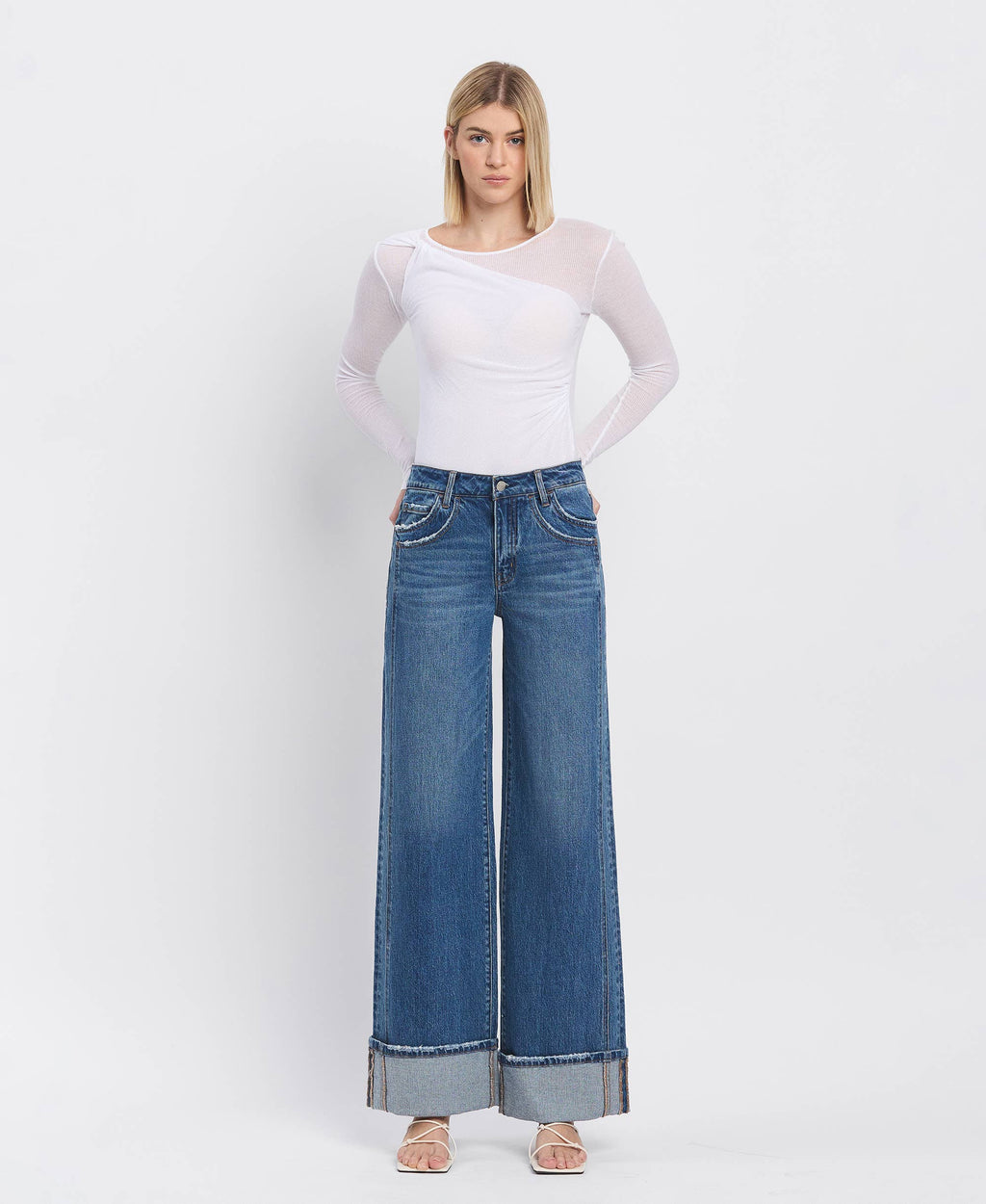 Kelly Cuffed Jeans