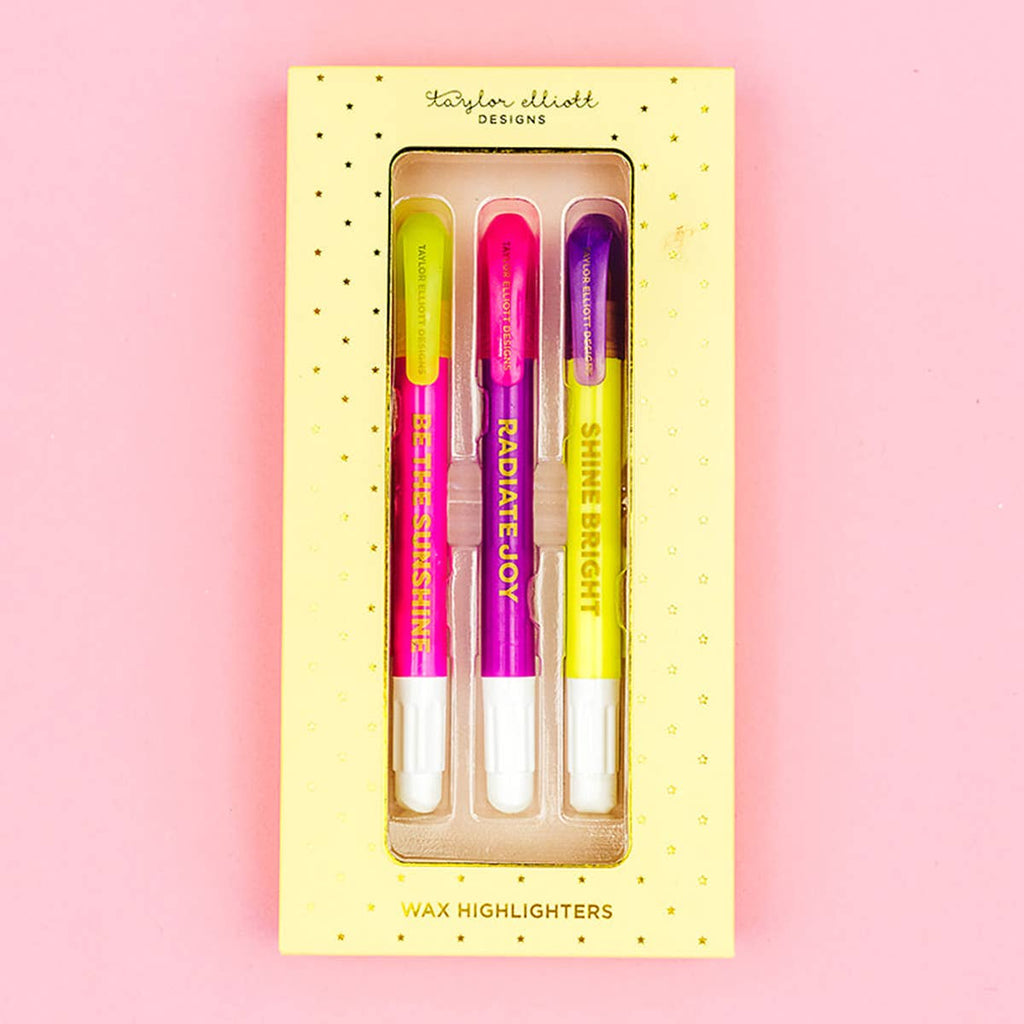 Wax Highlighter Set- 3 Piece Set
