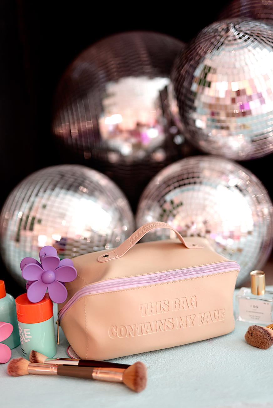 This Bag Contains My Face make up bag