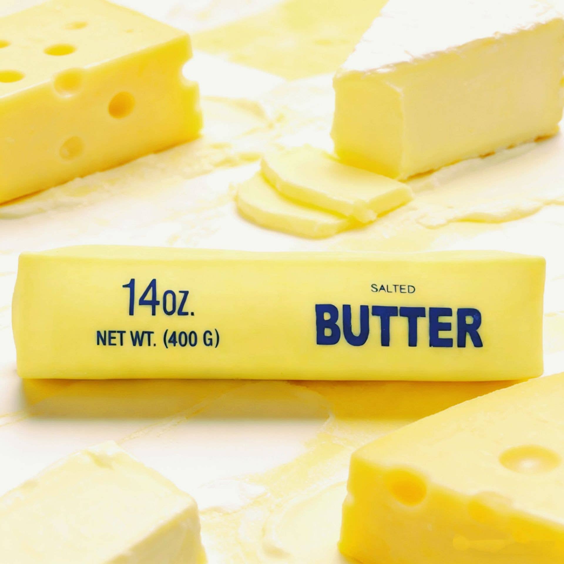 Large Butter Stick Squishy