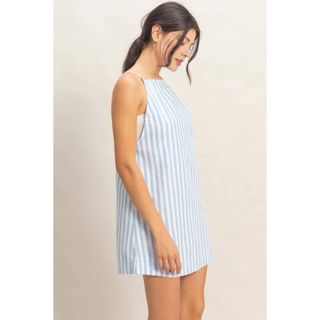 Blue Skies Mini Dress