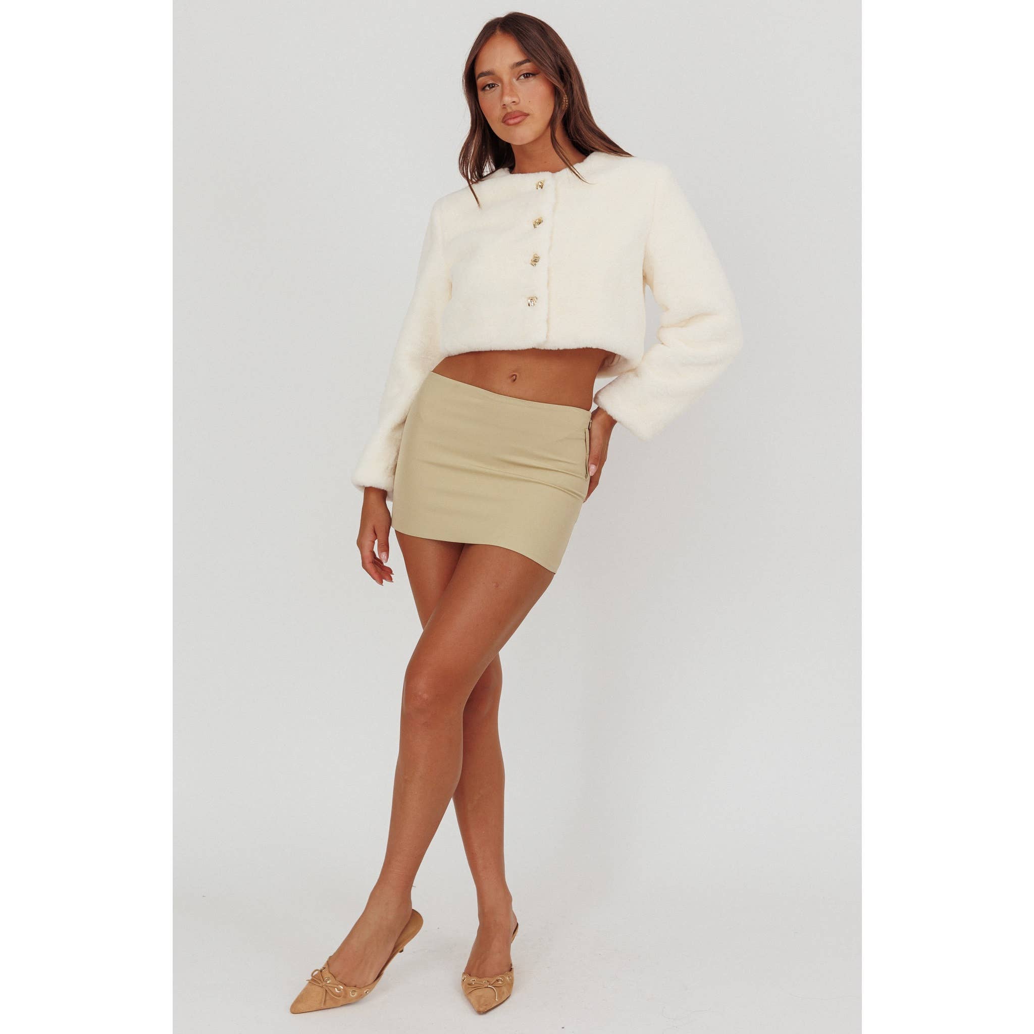 Snowy Button up Jacket