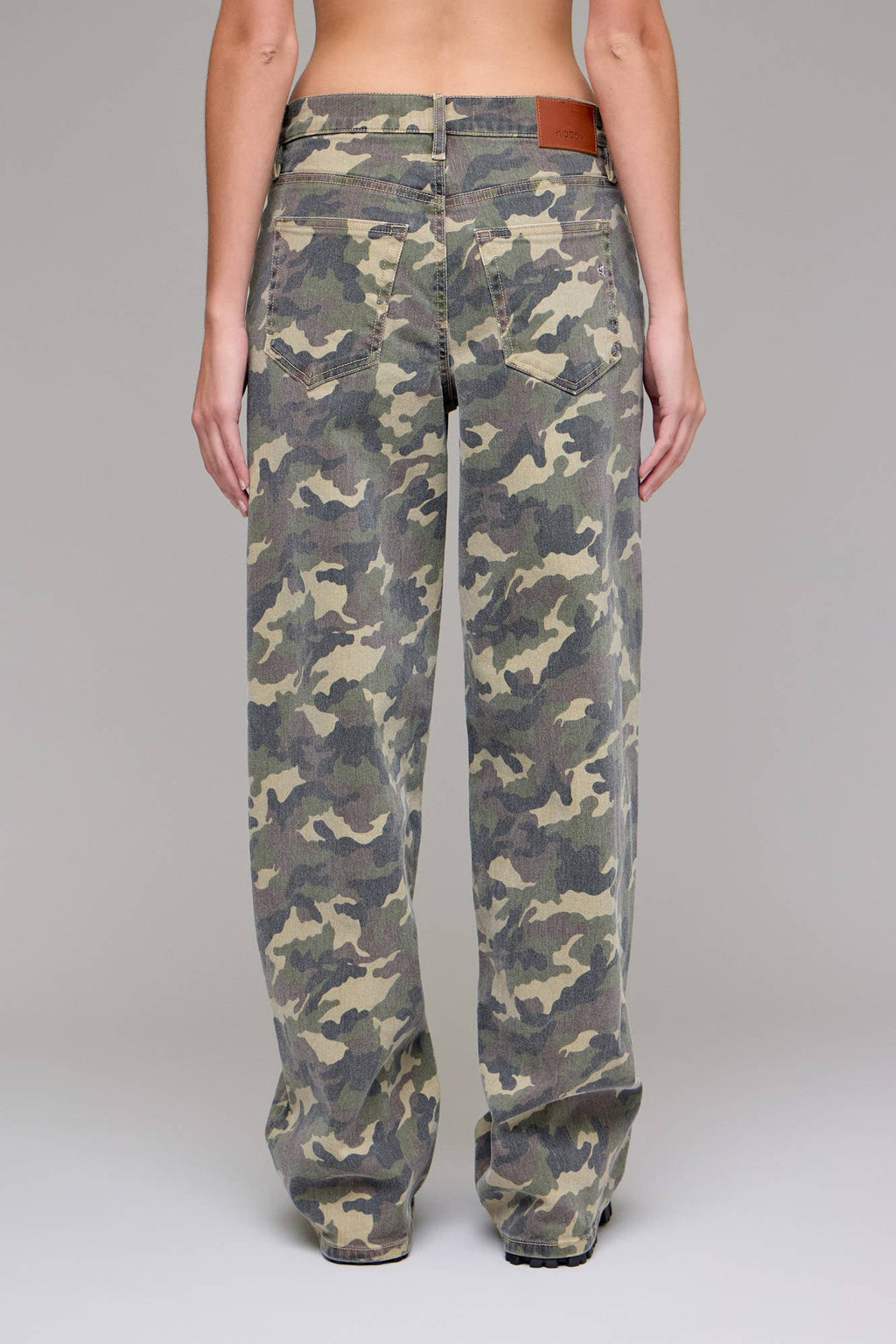 Camo 33" Inseam Low Slung Baggy Jean