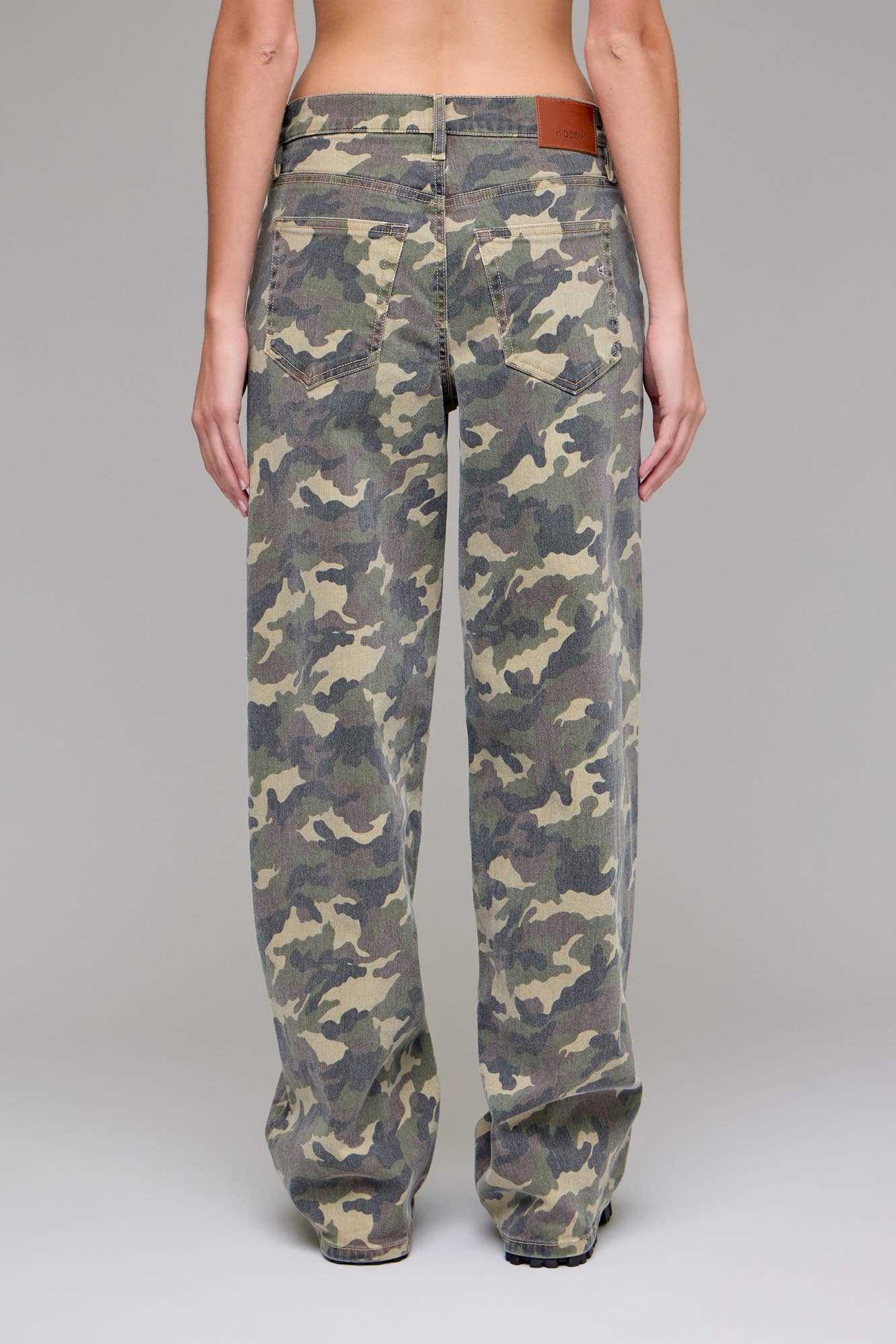 Camo 33" Inseam Low Slung Baggy Jean