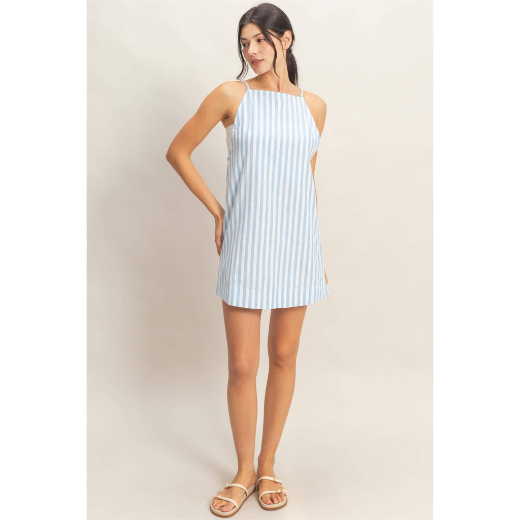 Blue Skies Mini Dress