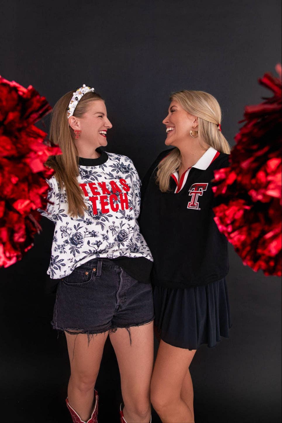 Texas Tech Floral Sweatshirt