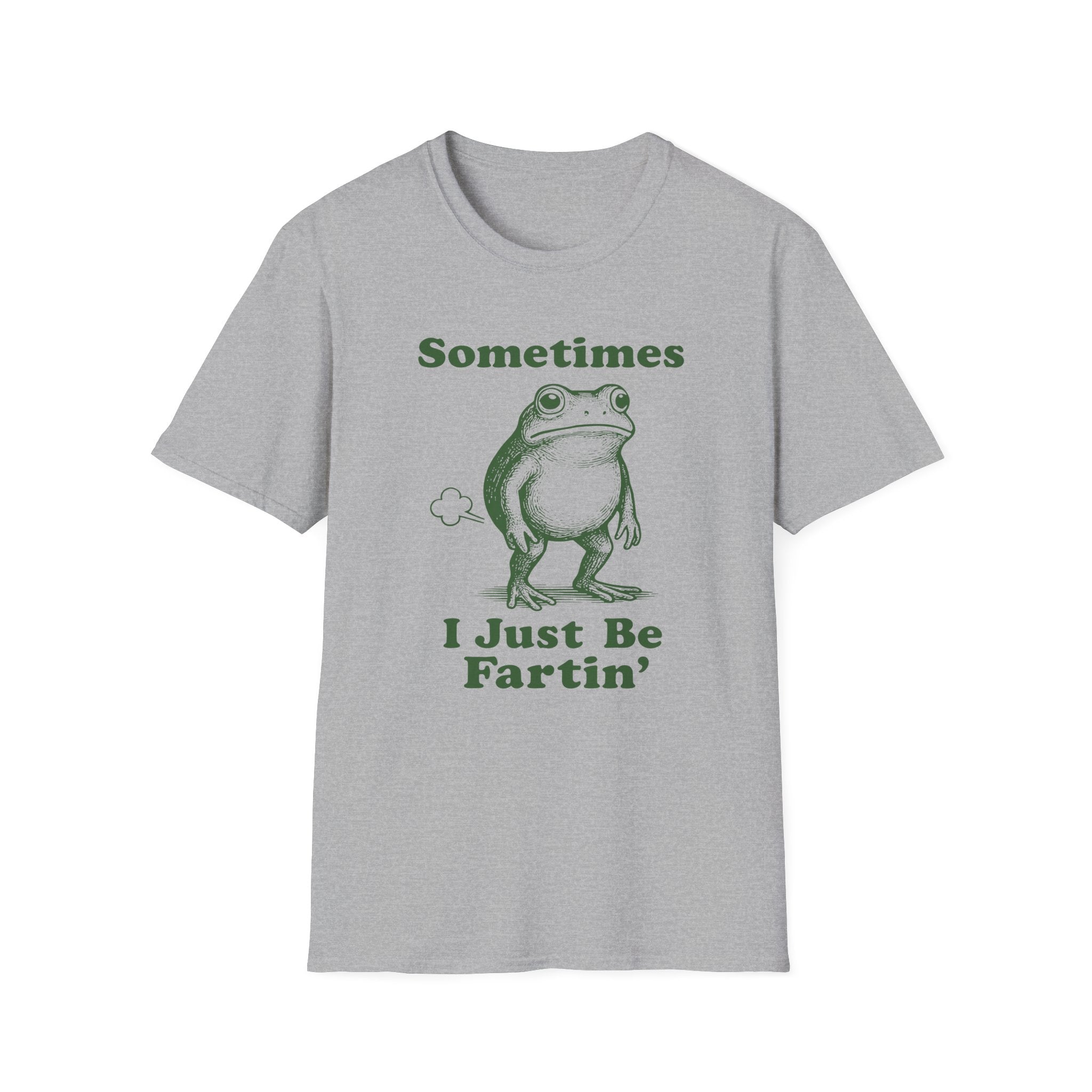 Sometimes I Just Be Fartin' Frog T-Shirt — Funny Vintage Frog Graphic Tee