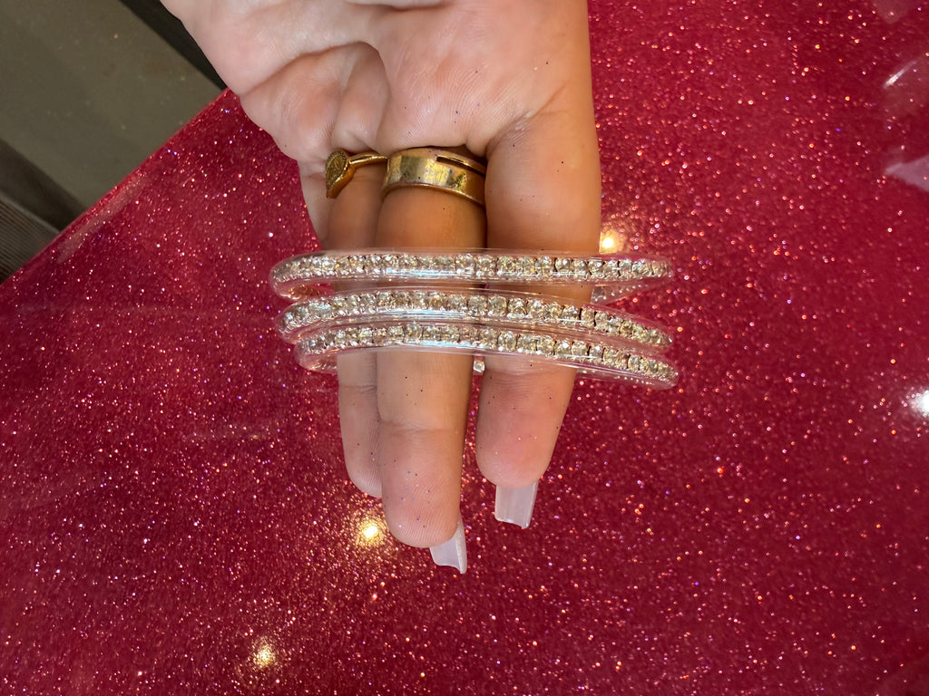 Boujee Bling Jelly Bangles