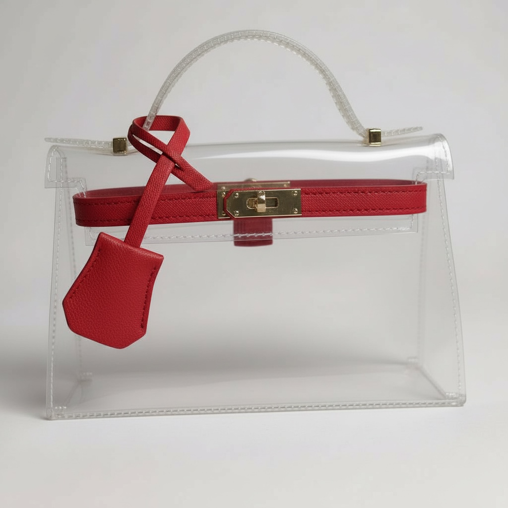 Mini Clear Handle Bag