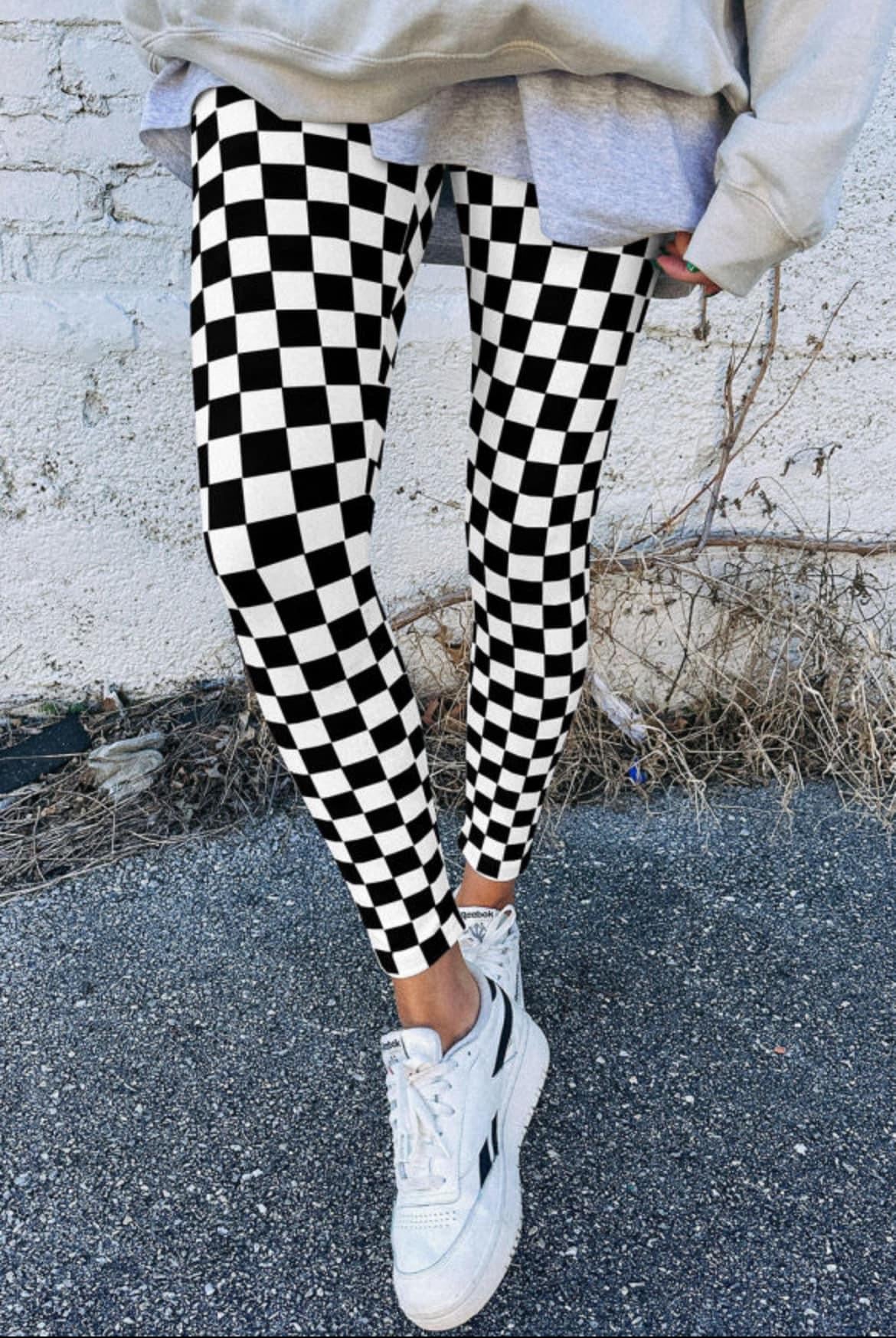 Checkered Leggings