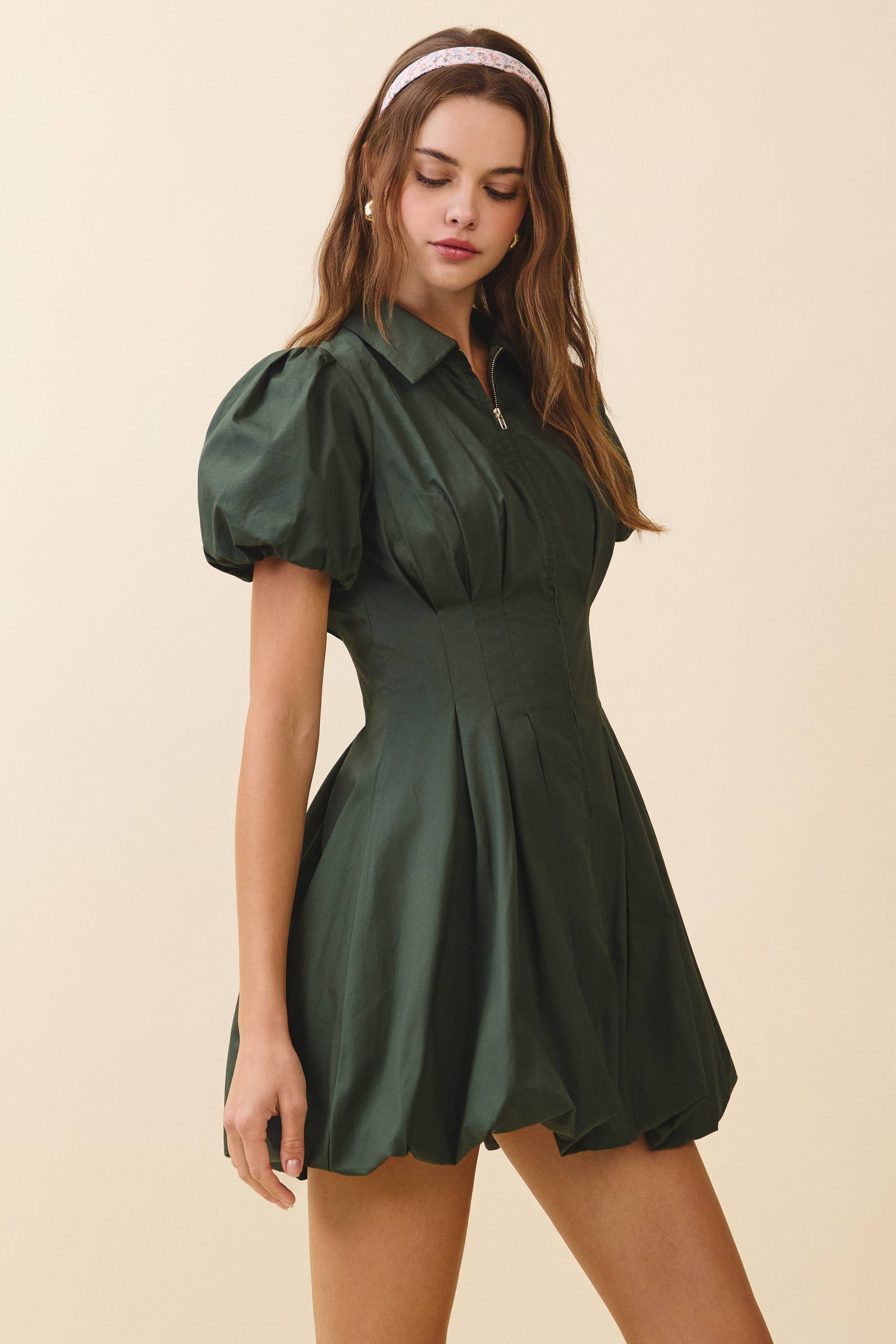 Forrest Flare Bubble Dress