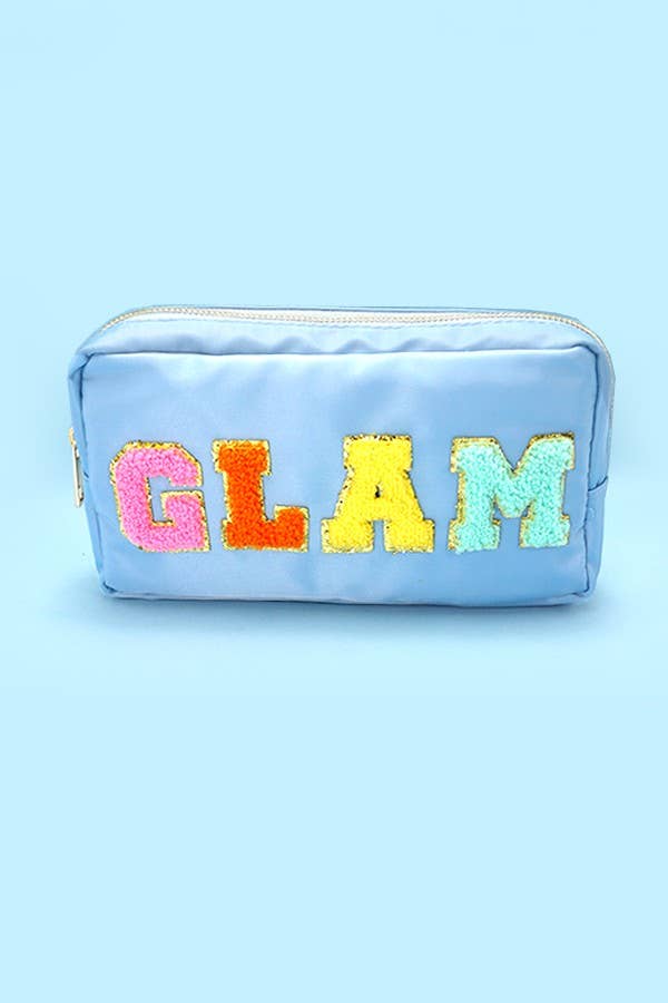 Glam travel cosmetic bag