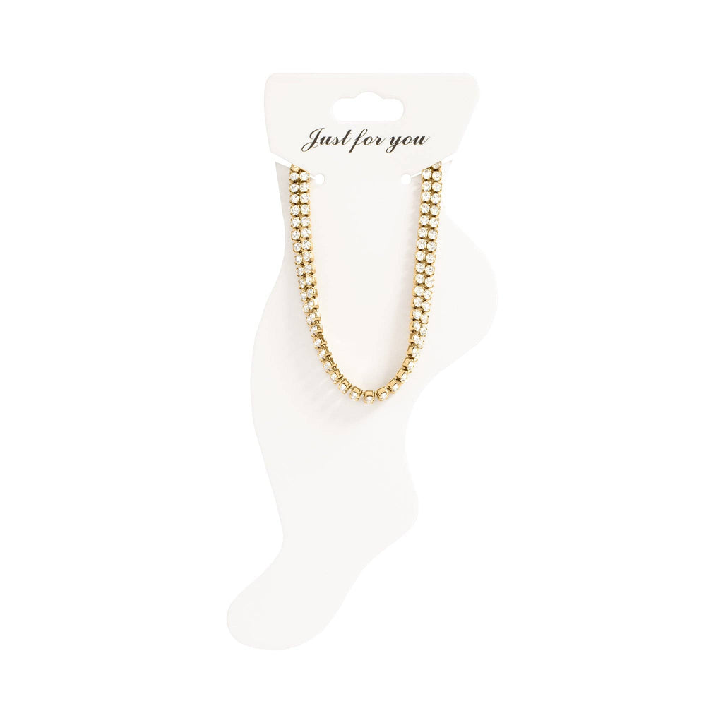 Izzy Rhinestone Anklet