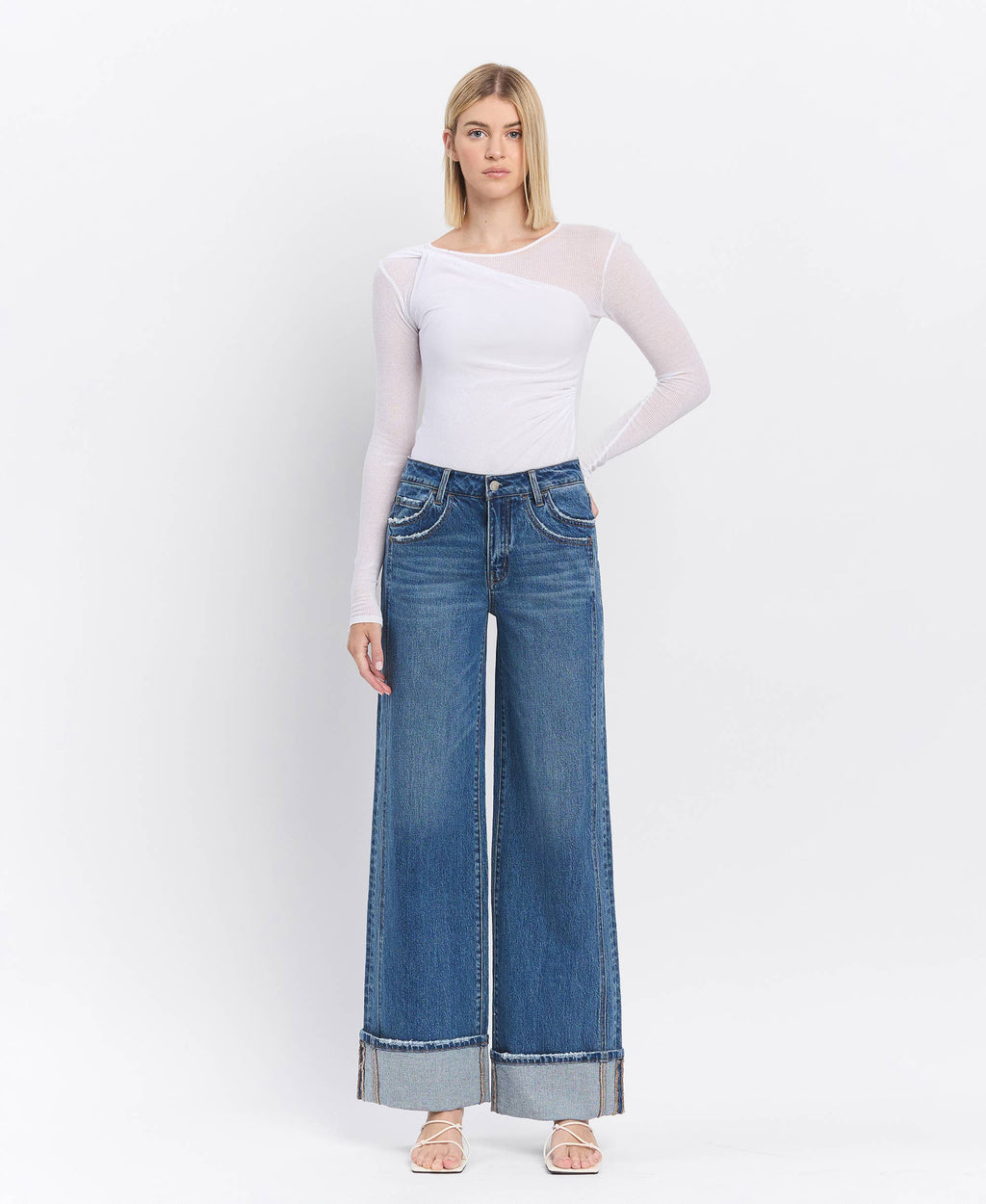 Kelly Cuffed Jeans