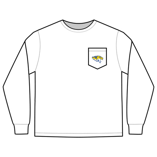 Long Sleeve Pocket T-Shirt - Frenship Tigers Design