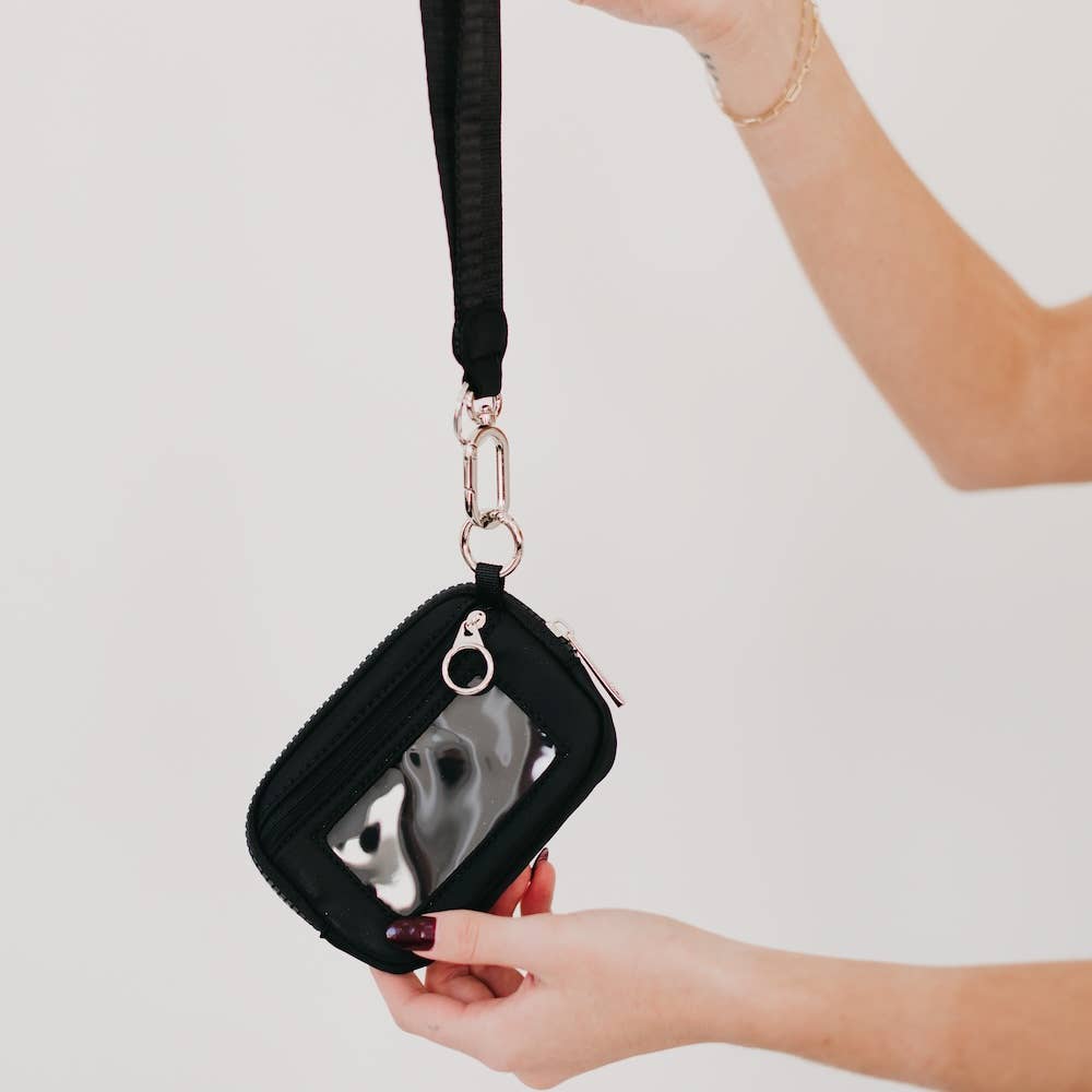 Nelly Nylon Card Wallet Wristlet