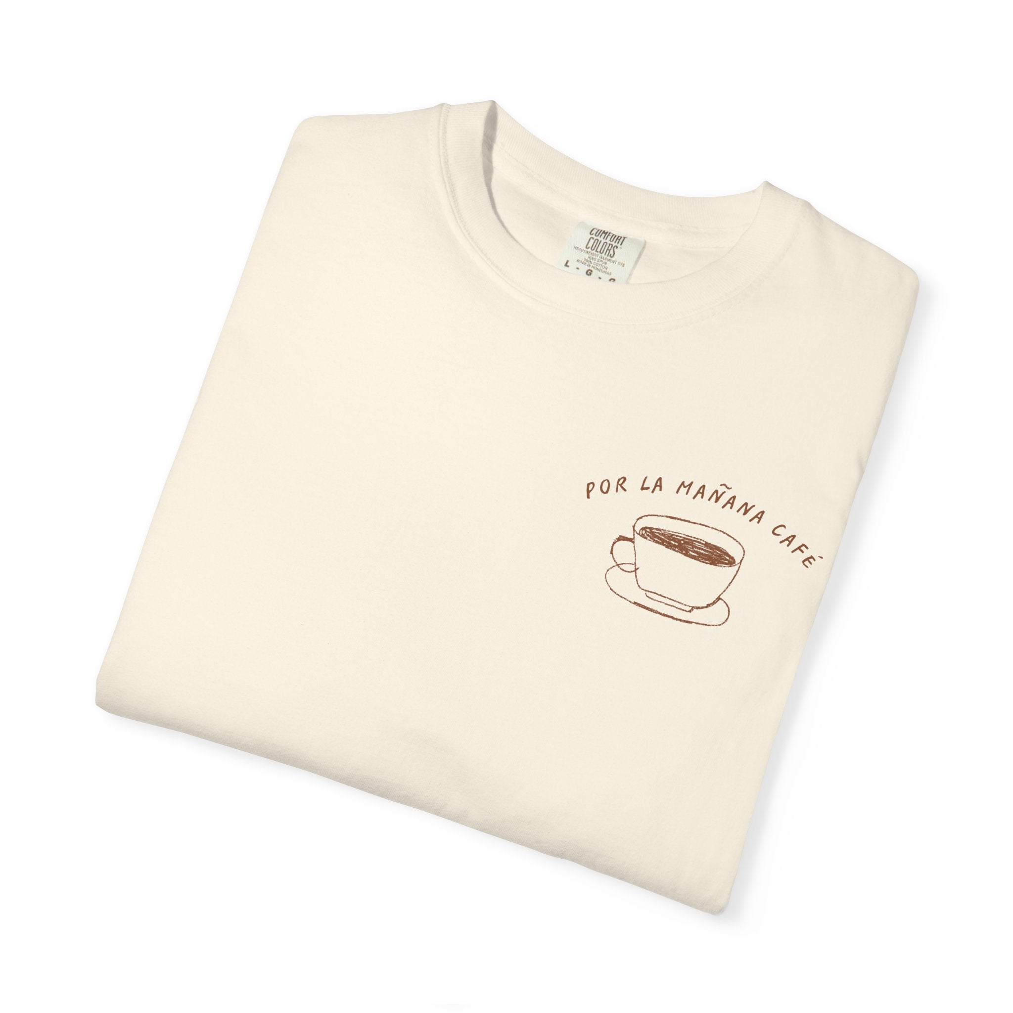 Cafe con Ron Unisex T-shirt - Rum and Coffee Drink Design