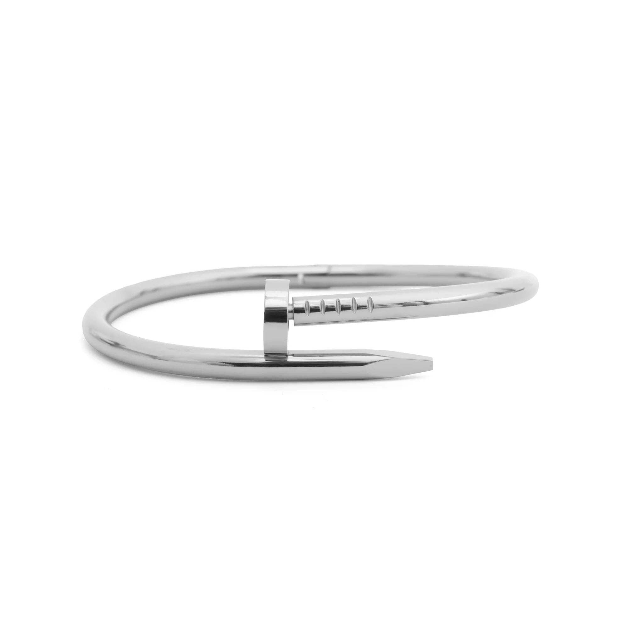 Nail Bangle 18K Gold