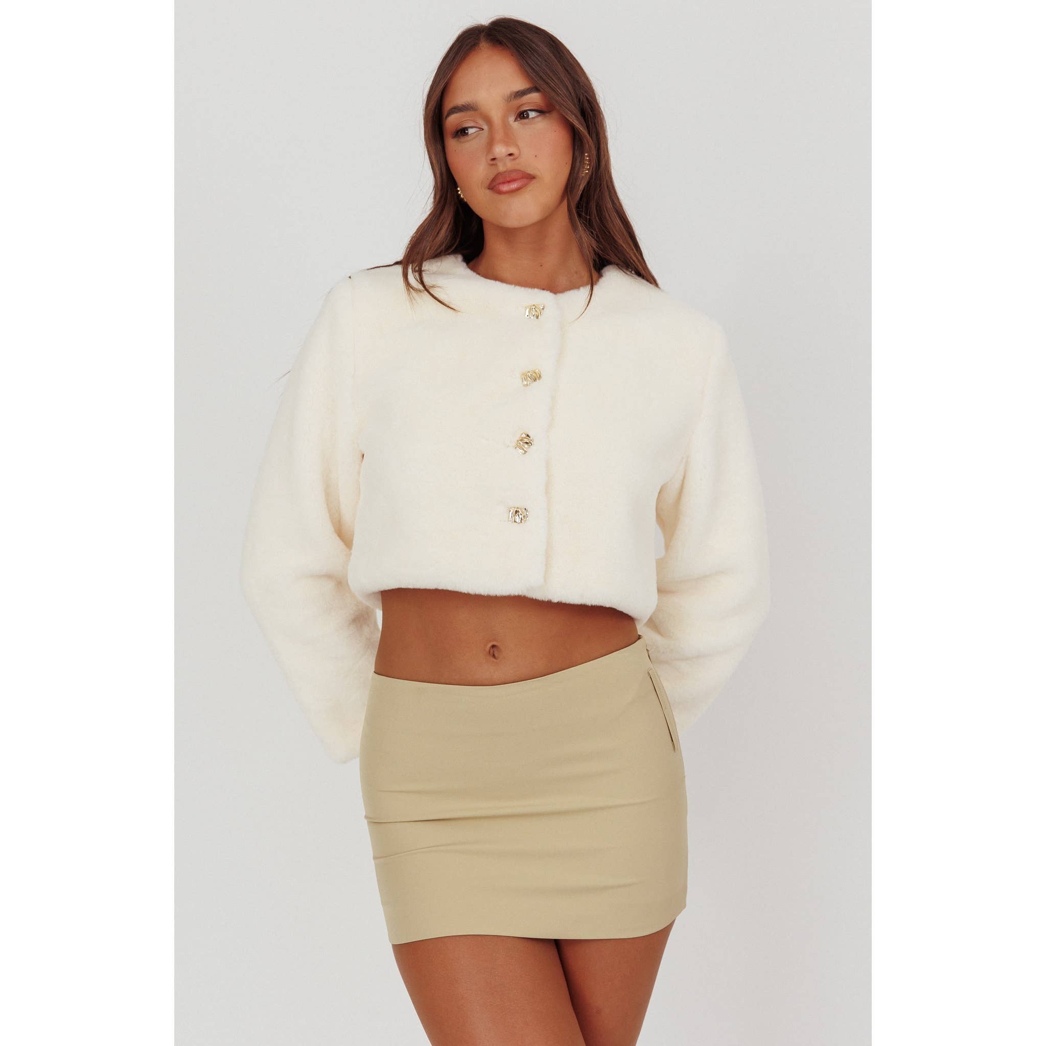 Snowy Button up Jacket