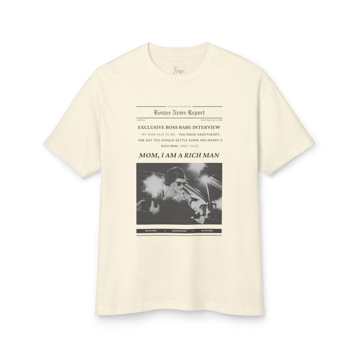 I am a rich man star version Tee