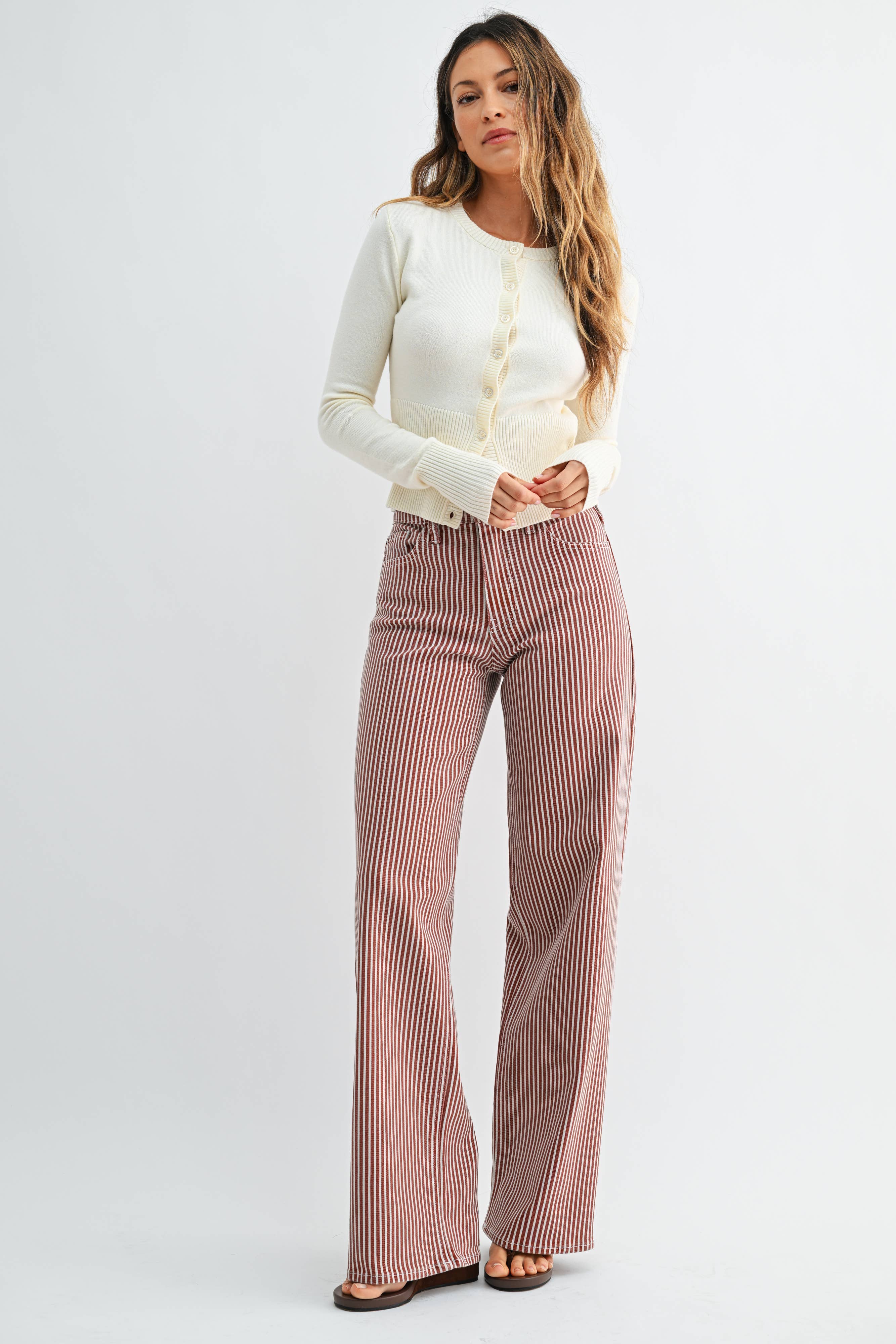 Avery Stripe Jeans