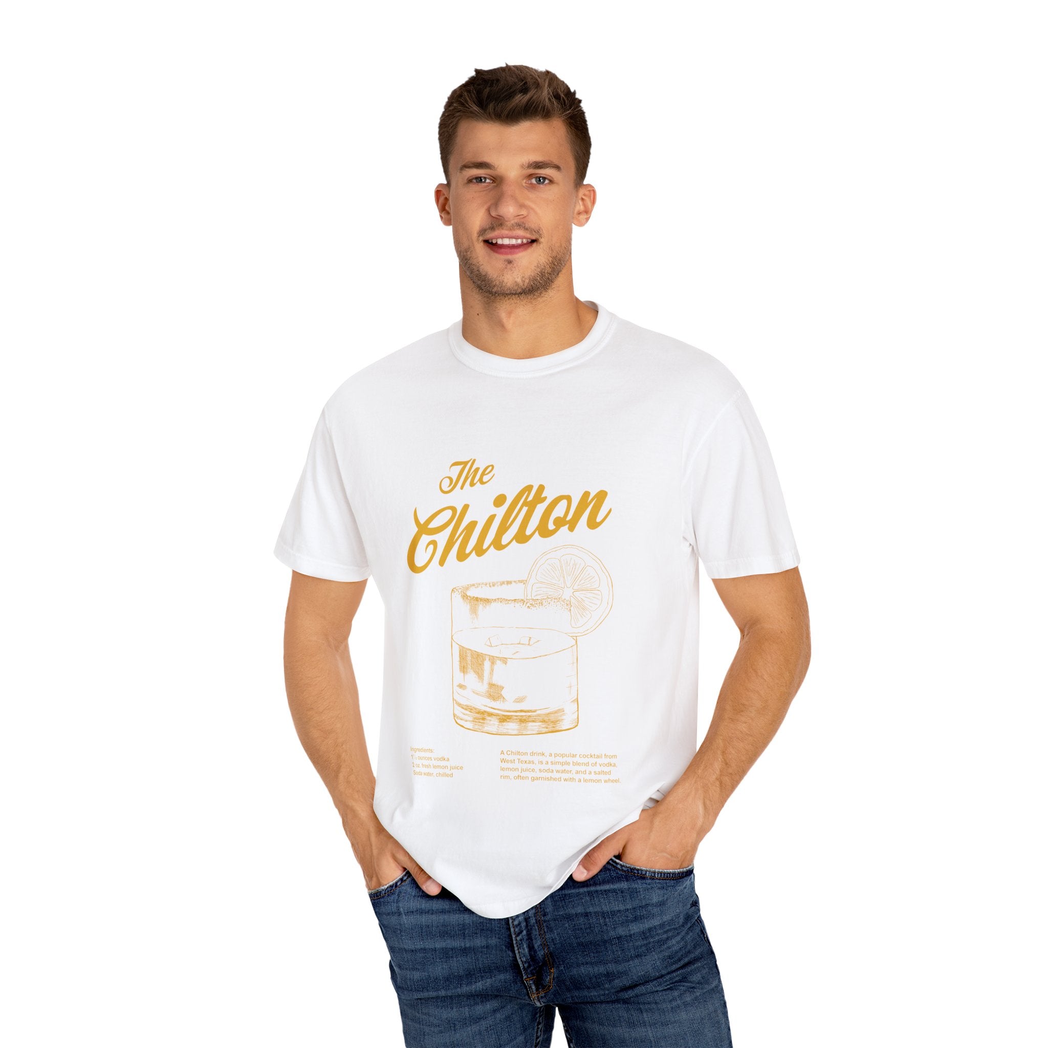 The Chilton Shirt | Cocktail Shirt | Summer Shirt | Graphic Tee | Lemon Vodka Soda Shirt
