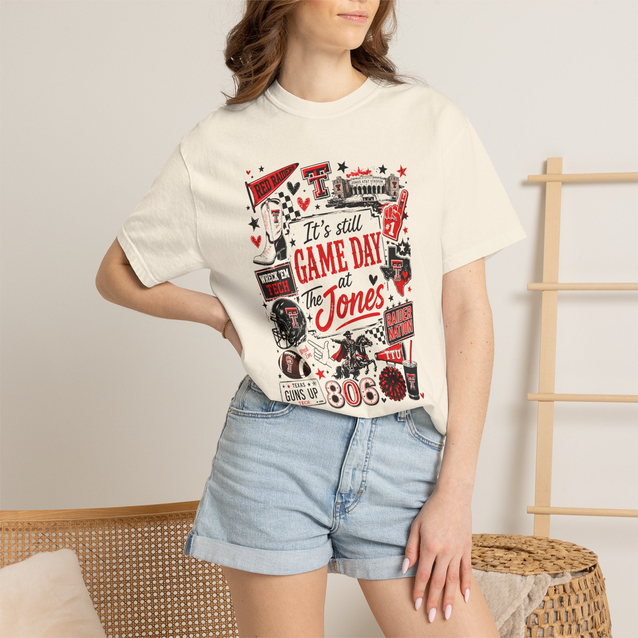 Still Game Day At…— Texas Tech College Football Fan Tee